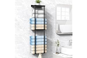 Towel Rack For Bathroom Wall Mounted Towel Holder