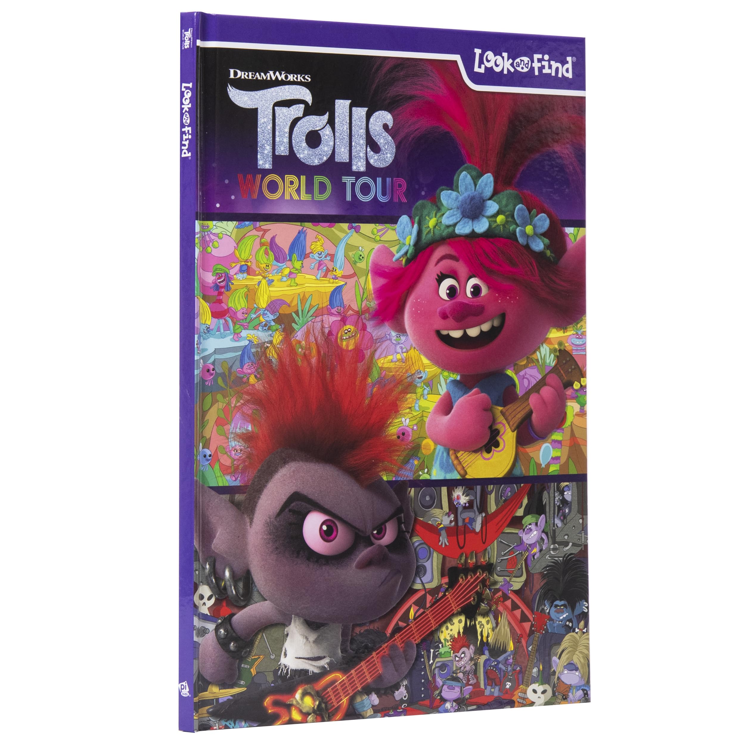 DreamWorks Trolls World Tour Poppy, Branch, and More! - Look and Find Activity Book - PI Kids: 1