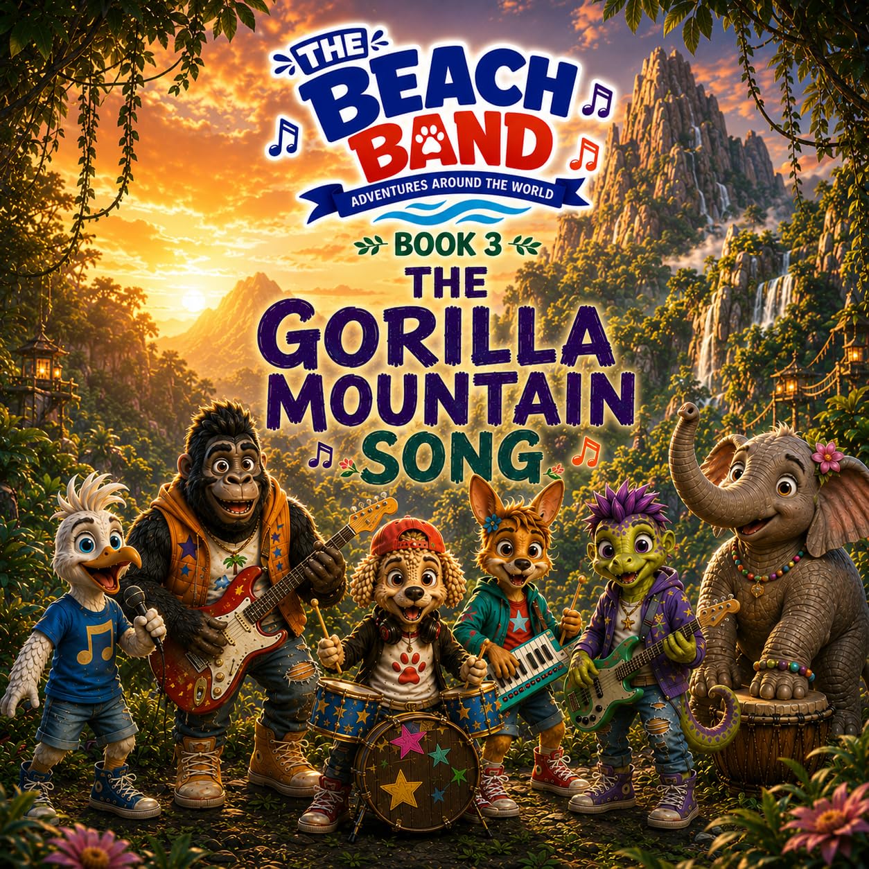 The Beach Band: The Gorilla Mountain Song: 3 (The Beach Band: Adventures Around the World)