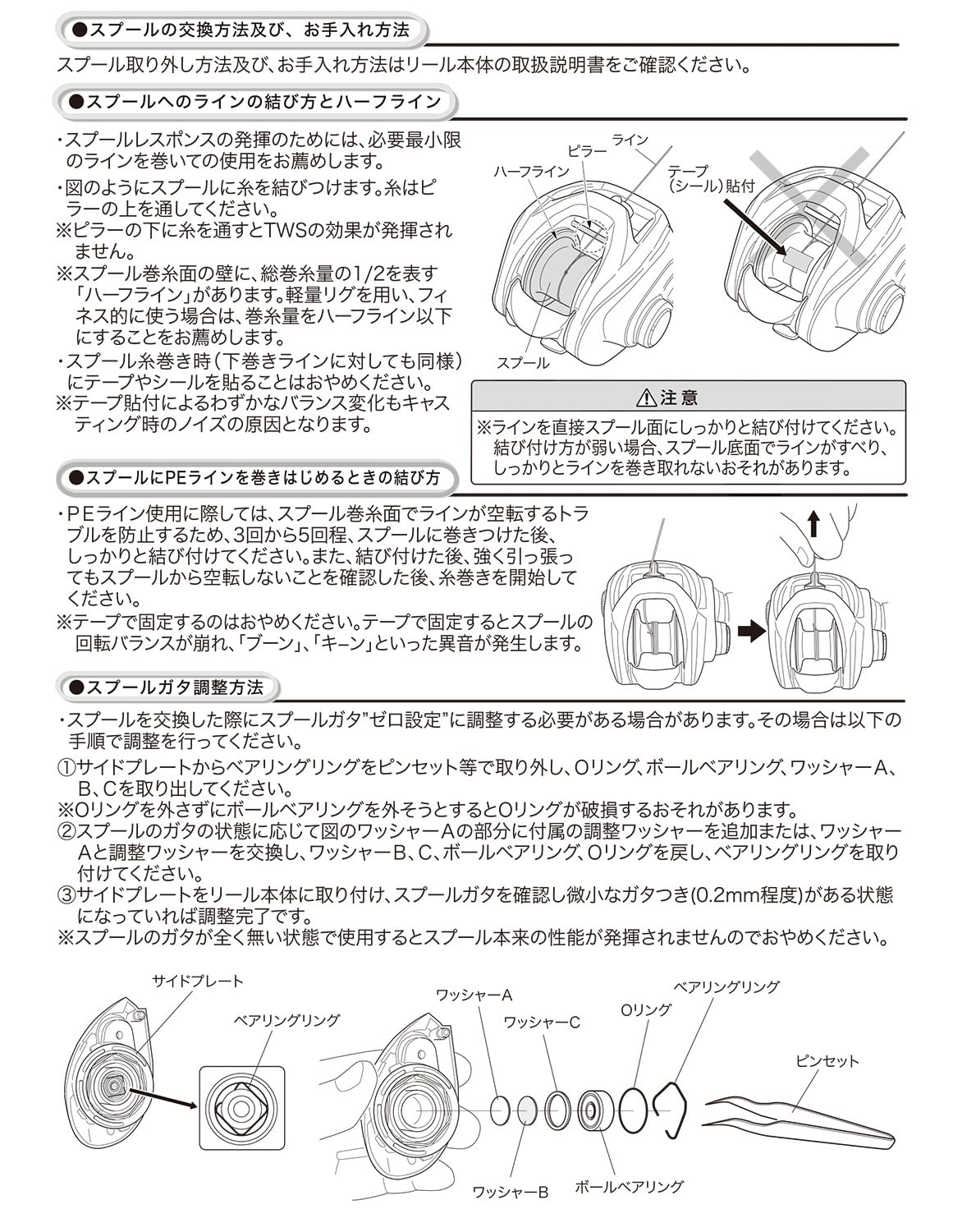 SLPワークスSV BOOST φ32・22.5 16ld80m SV BOOST Φ32・22.5 スプール G1│SLP WORKS