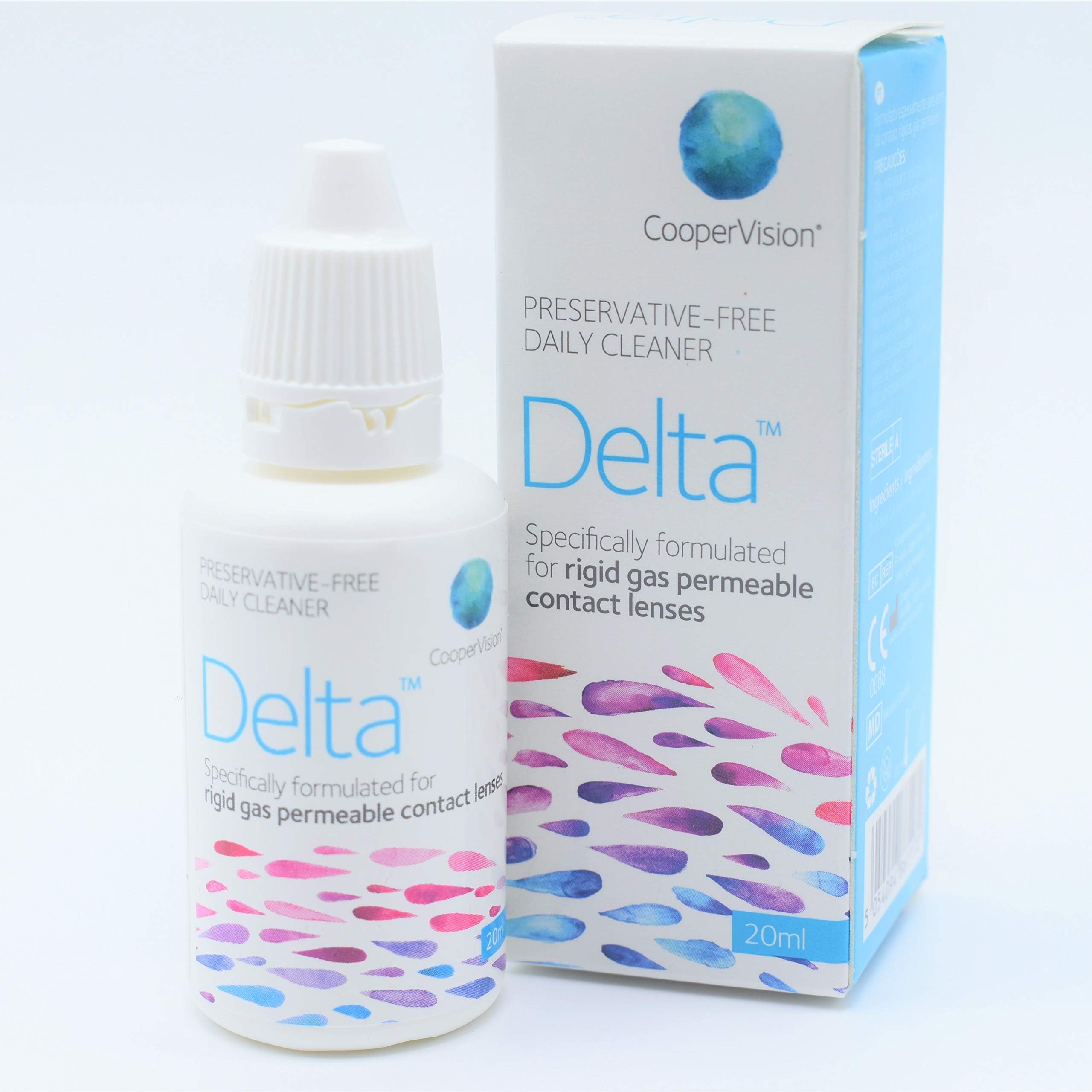 CooperVision Delta 20ml Persative Free Daily Cleaner