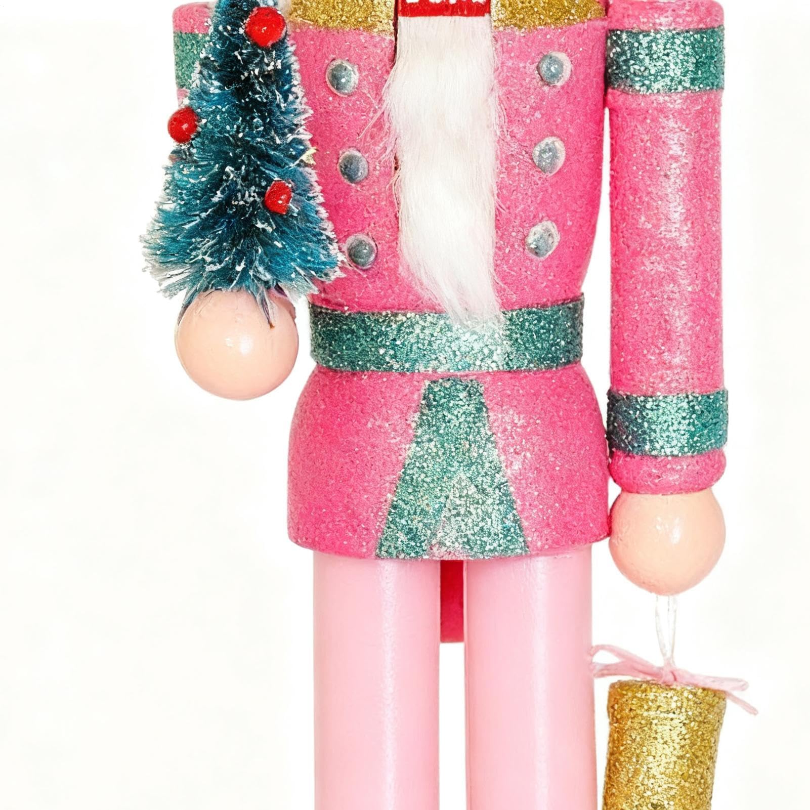 Figure Di Statuetta in Legno 38cm