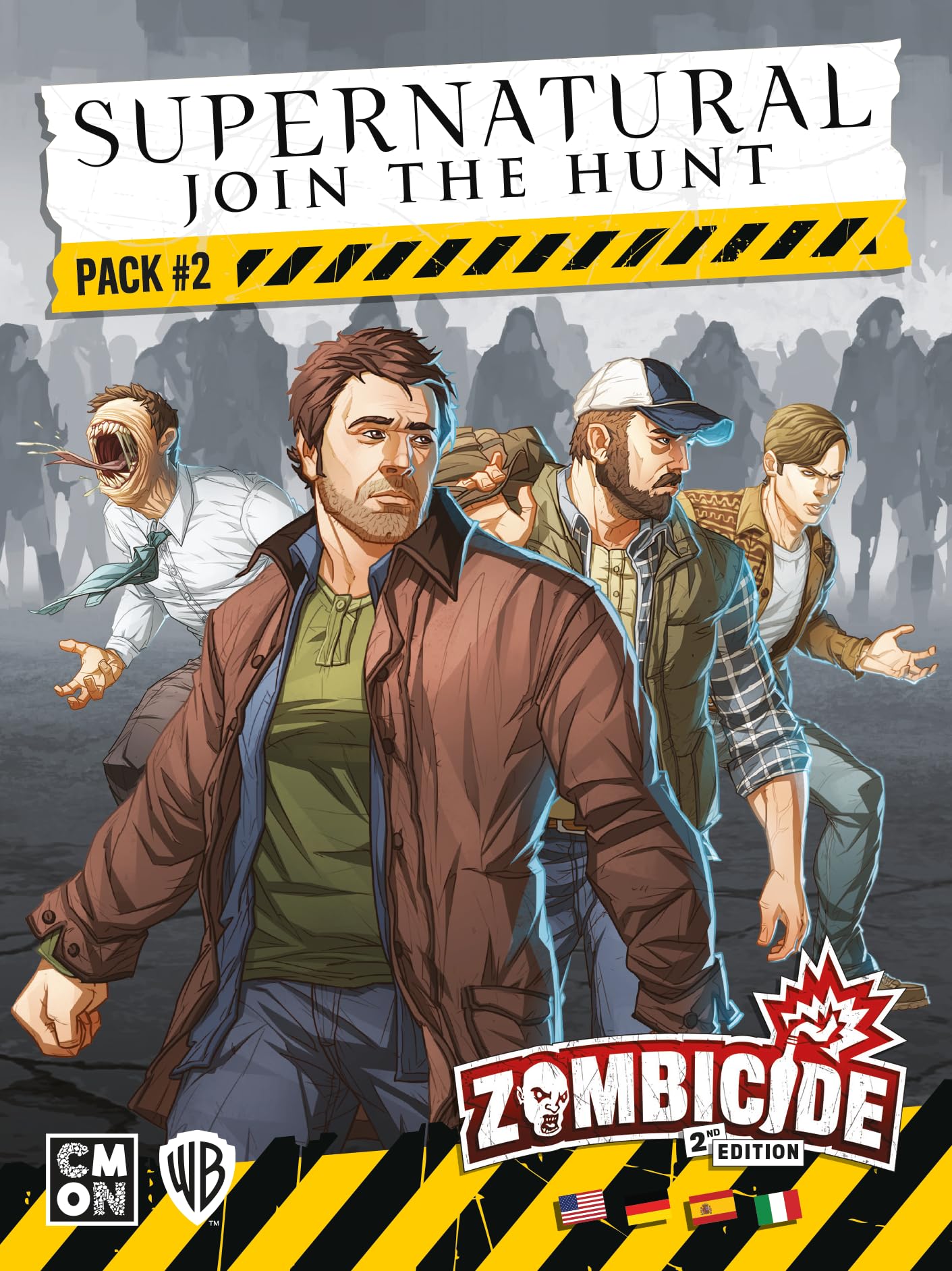 Zombicide 2E: Supernatural Character Pack #2 - Expansión Multilenguaje (Incluye Español)