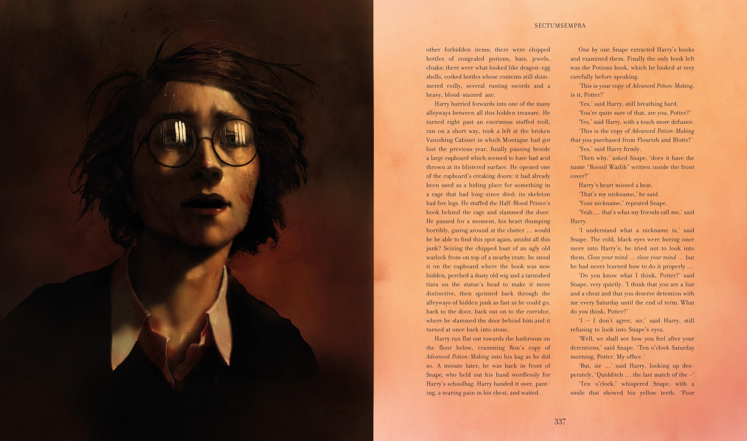 Harry Potter and the Half-Blood Prince: Deluxe Illustrated Slipcase Edition