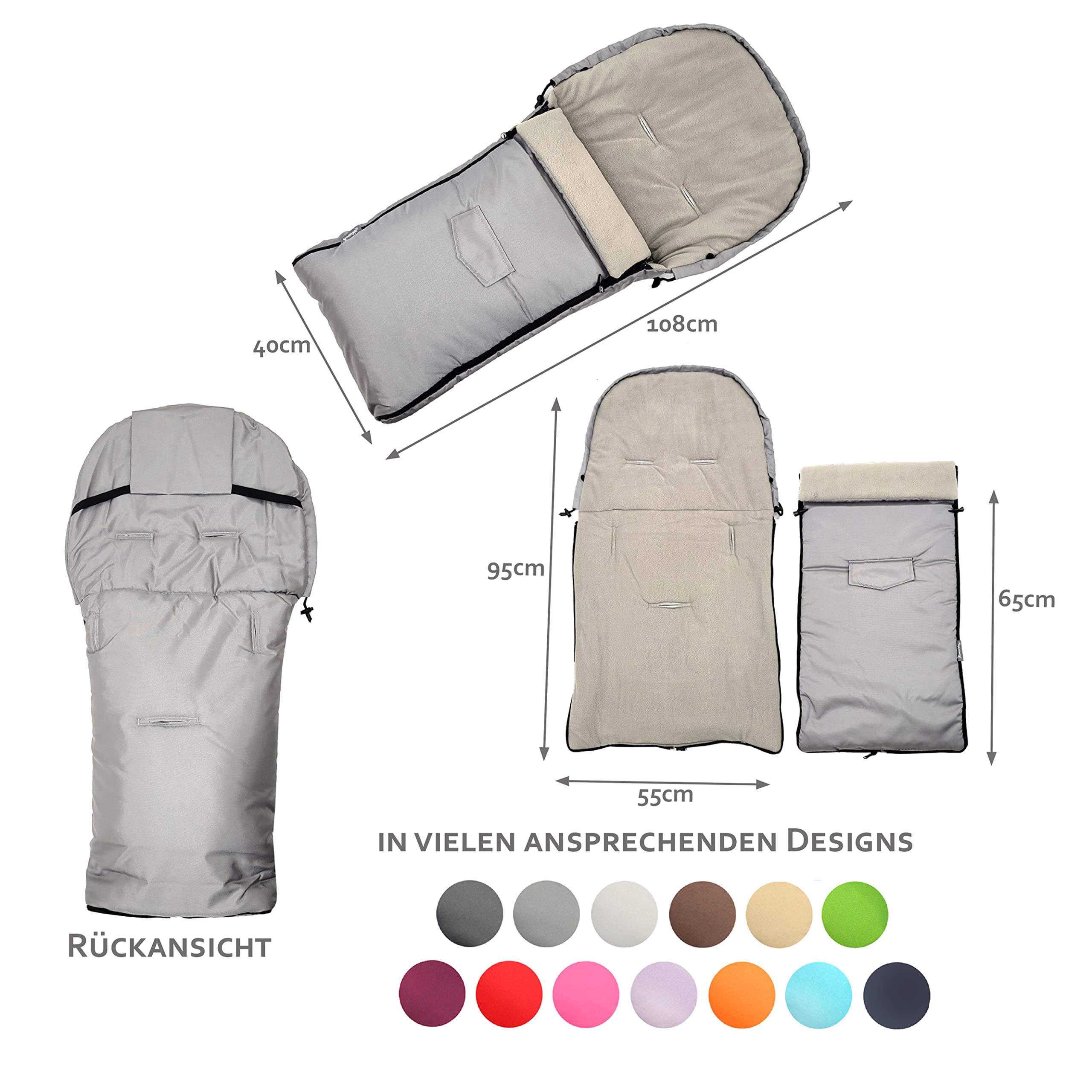 Sacco Invernale Universale Mizu Baby Per Ovetto 0+ - Prezzo: 57,50€ - sconto 20