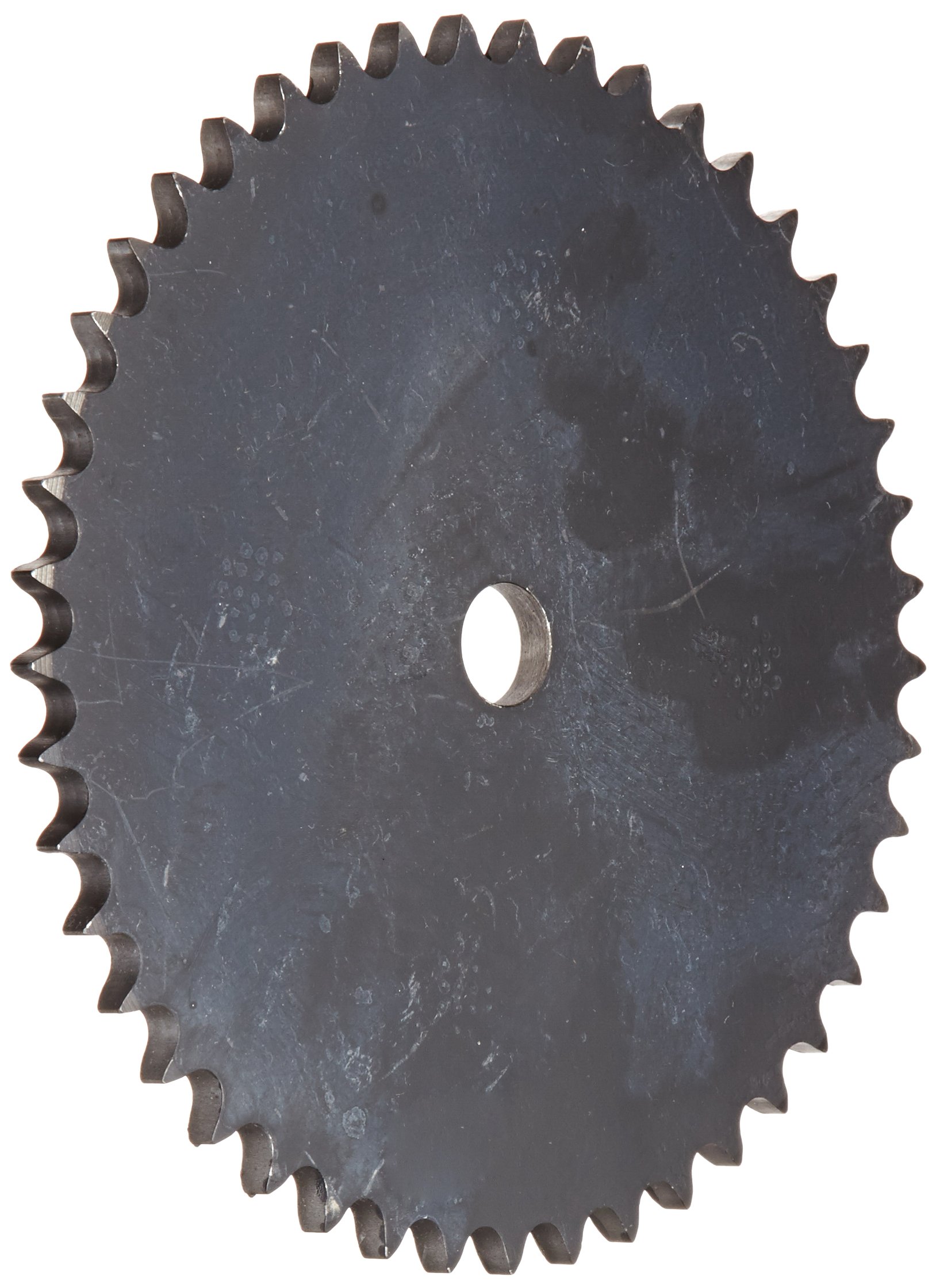 Martin Roller Chain Sprocket, Reboreable, Type A Hub, Single Strand, 40 Chain Size, 0.5