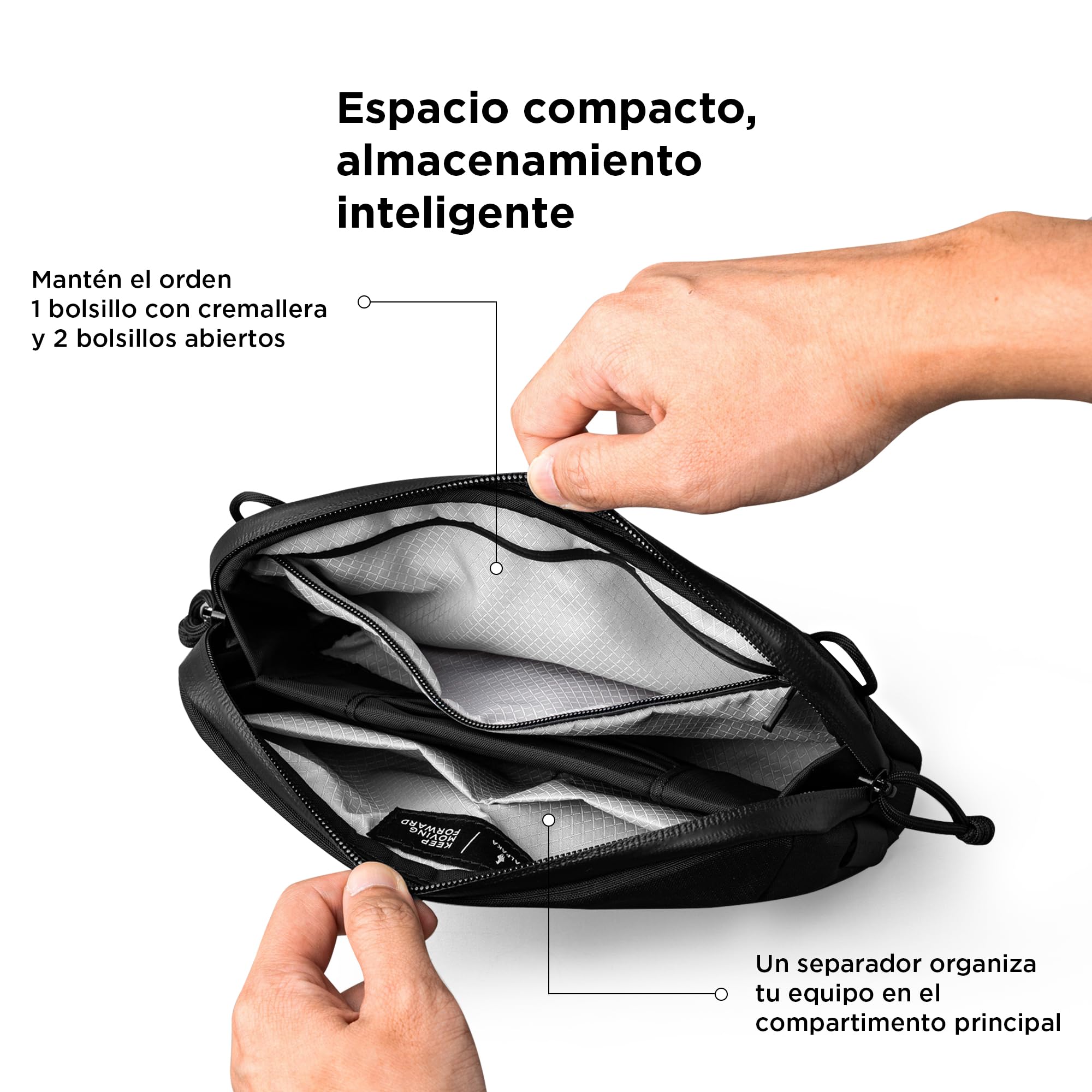 ALPAKA Flight Pouch Pro 0,7L – Bandolera