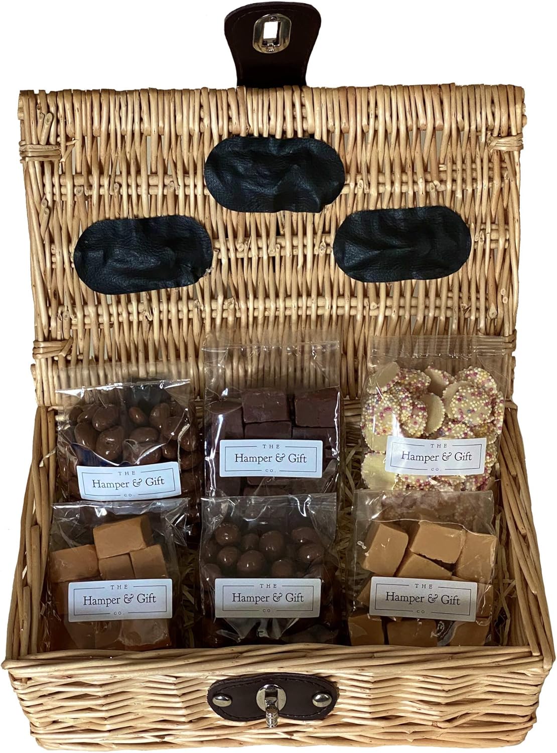 Chocolate & Fudge Hamper Gift Basket 1kg Perfect Christmas Present