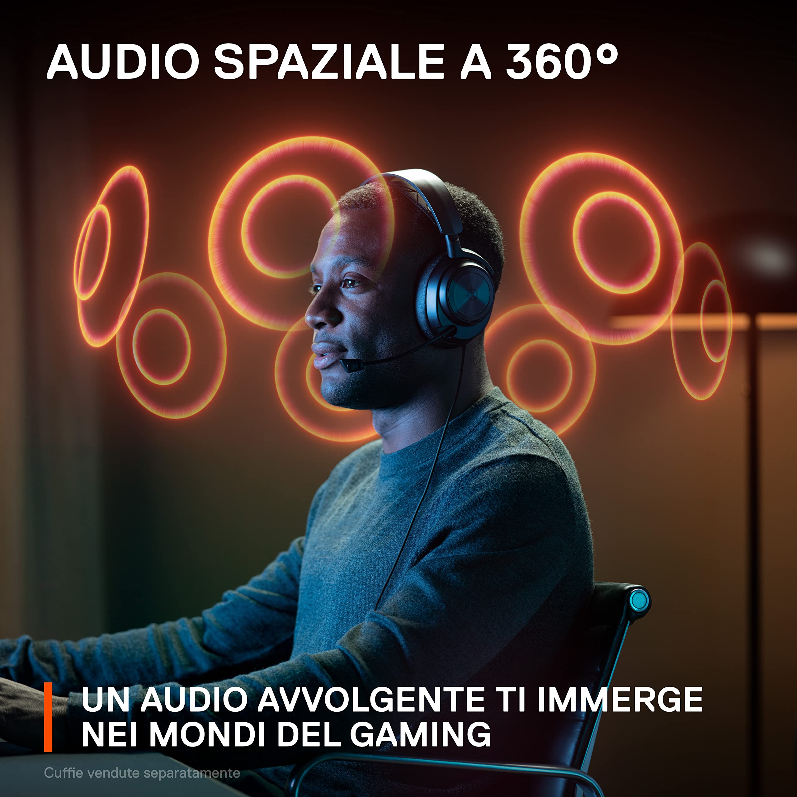 SteelSeries GameDAC Gen 2 (Xbox) Amplificatore audio Hi-Res - ESS Sabre Quad-DAC - Cancellazione del rumore basata sull'intelligenza artificiale - Audio surround a 360 gradi - Certificazione Hi-Res -