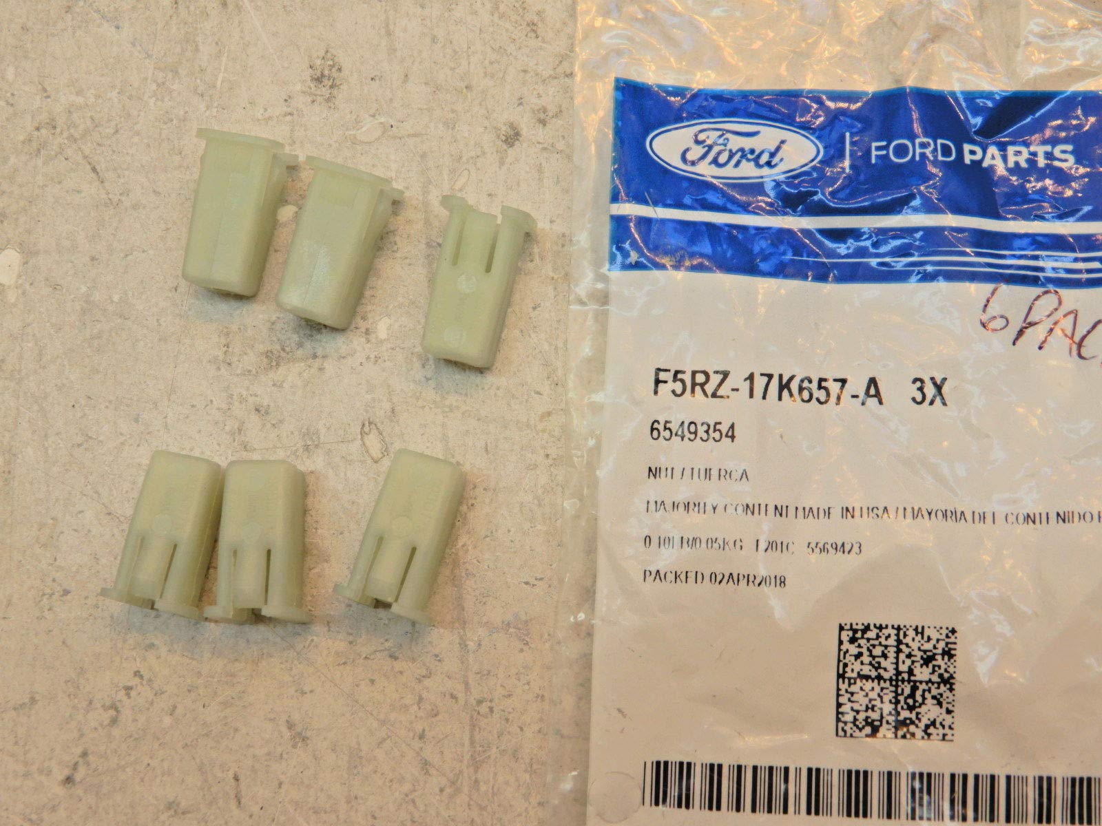 Ford F5RZ-17K657-A - NUT - Expansion