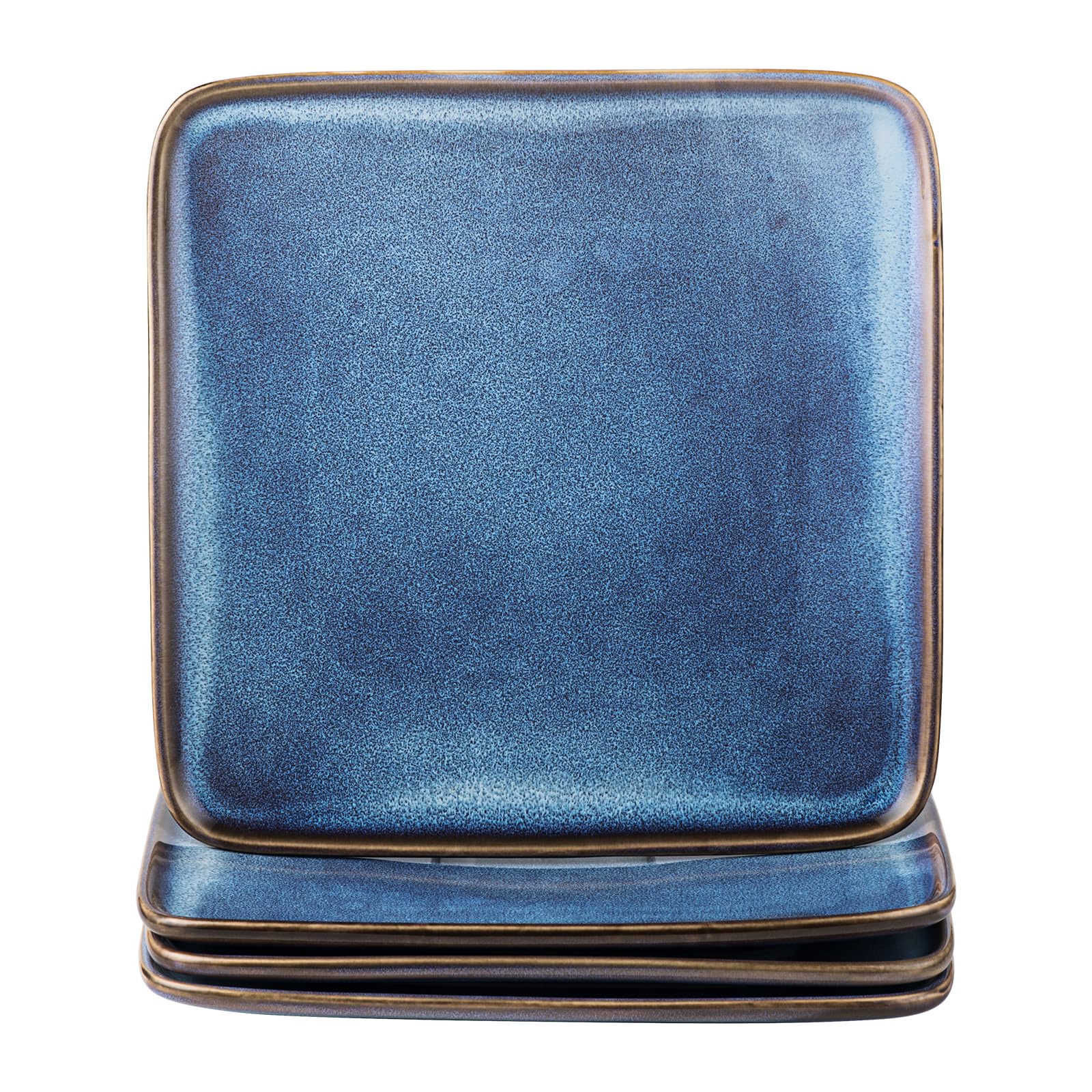 Snapklik.com : UNICASA Large Square Dinner Plates - 10 Inch Salad ...