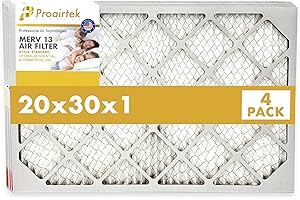 Proairtek 20x30x1-Inch MERV 13 Air Filter