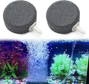 6 Stück Aquarium Luftsteine - Sauerstoff Steine Für Teich & Fischbecken
