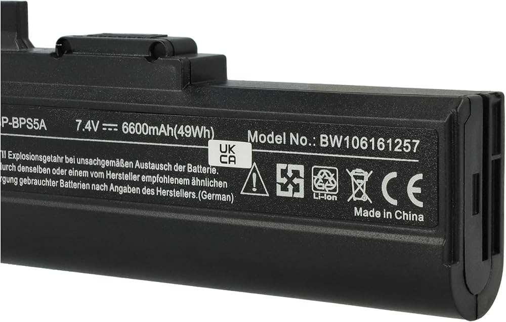 Batteria Vhbw 11000mAh Compatibile Sony Vaio (VGN-TX Series, VGP-BPL5A, VGP-BPS5A) – Lunga Durata E Sicurezza - 4