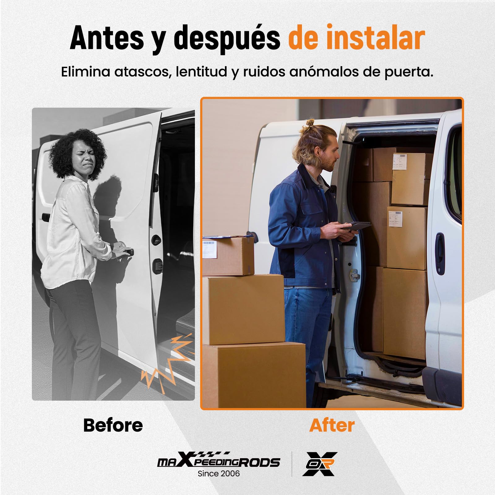maXpeedingrods Serratura Porta Scorrevole per FIAT Ducato, per CITROEN Jumper, per PEUGEOT Boxer 2006-2024 1344234080 1344239080 1344266080 9033v3 9033s3 9033v8