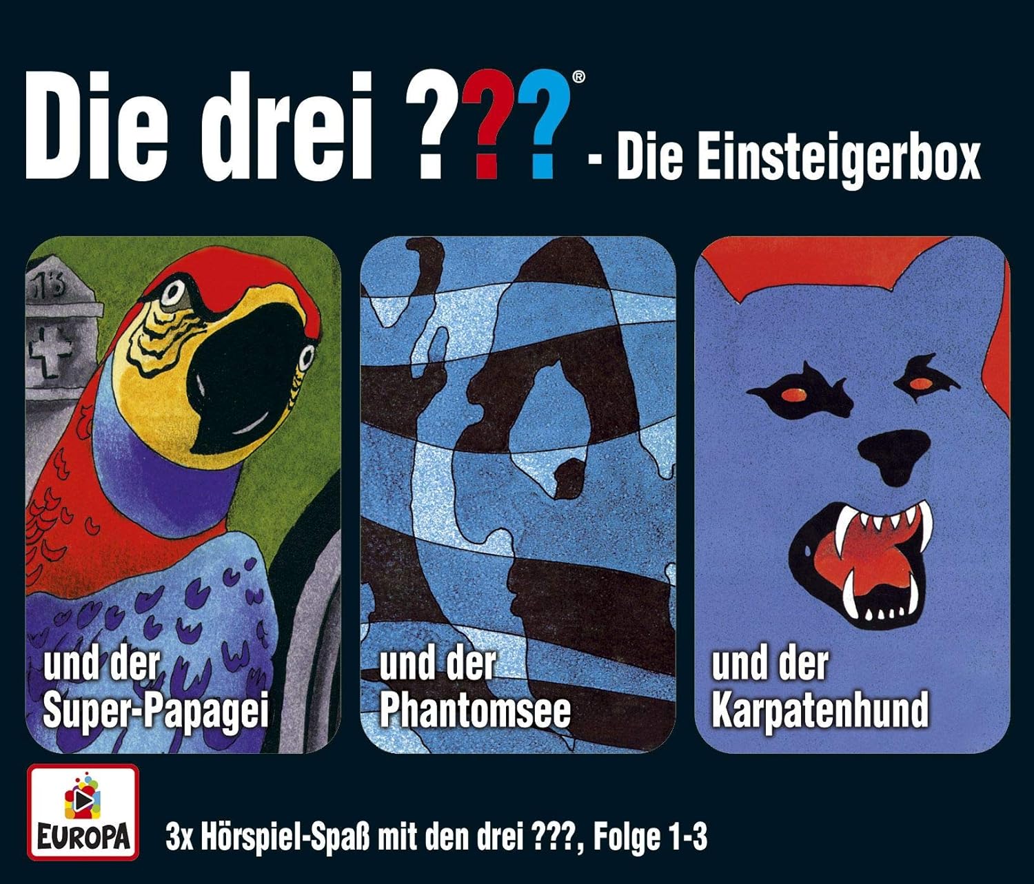 Die Drei Fragezeichen Und Der Superpapagei Buch Die drei ??? Box 01. Folgen 1-3 (drei Fragezeichen) 3 CDs: Die drei