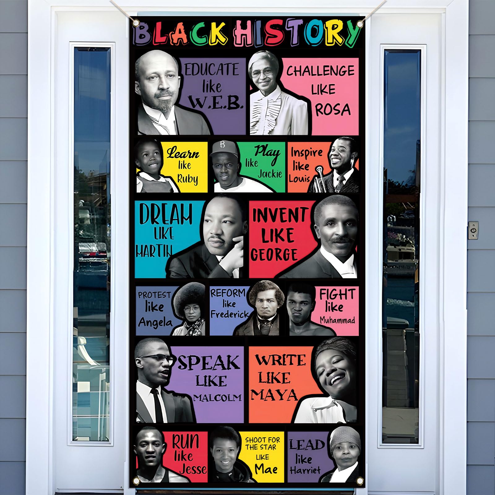Amazon.com: Buxiuer Black History Month Decorations Historical Famous