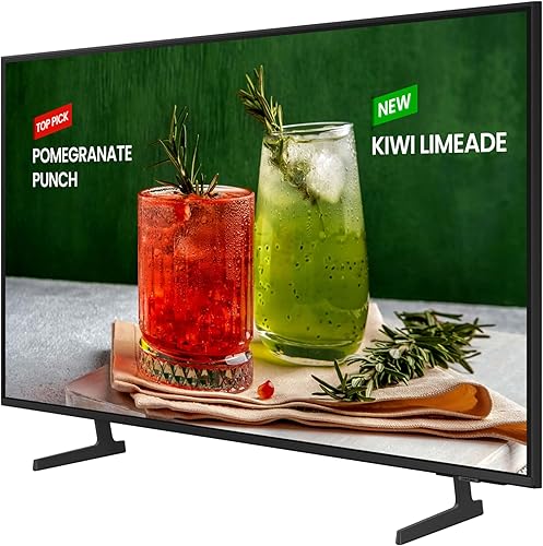 Miniatura 2 de Samsung Televisor Class Crystal UHD 4K Bed-H Series HDR Business Pro de 55 pulgadas con diseño delgado sin bisel de 3 lados, uso para pantallas de