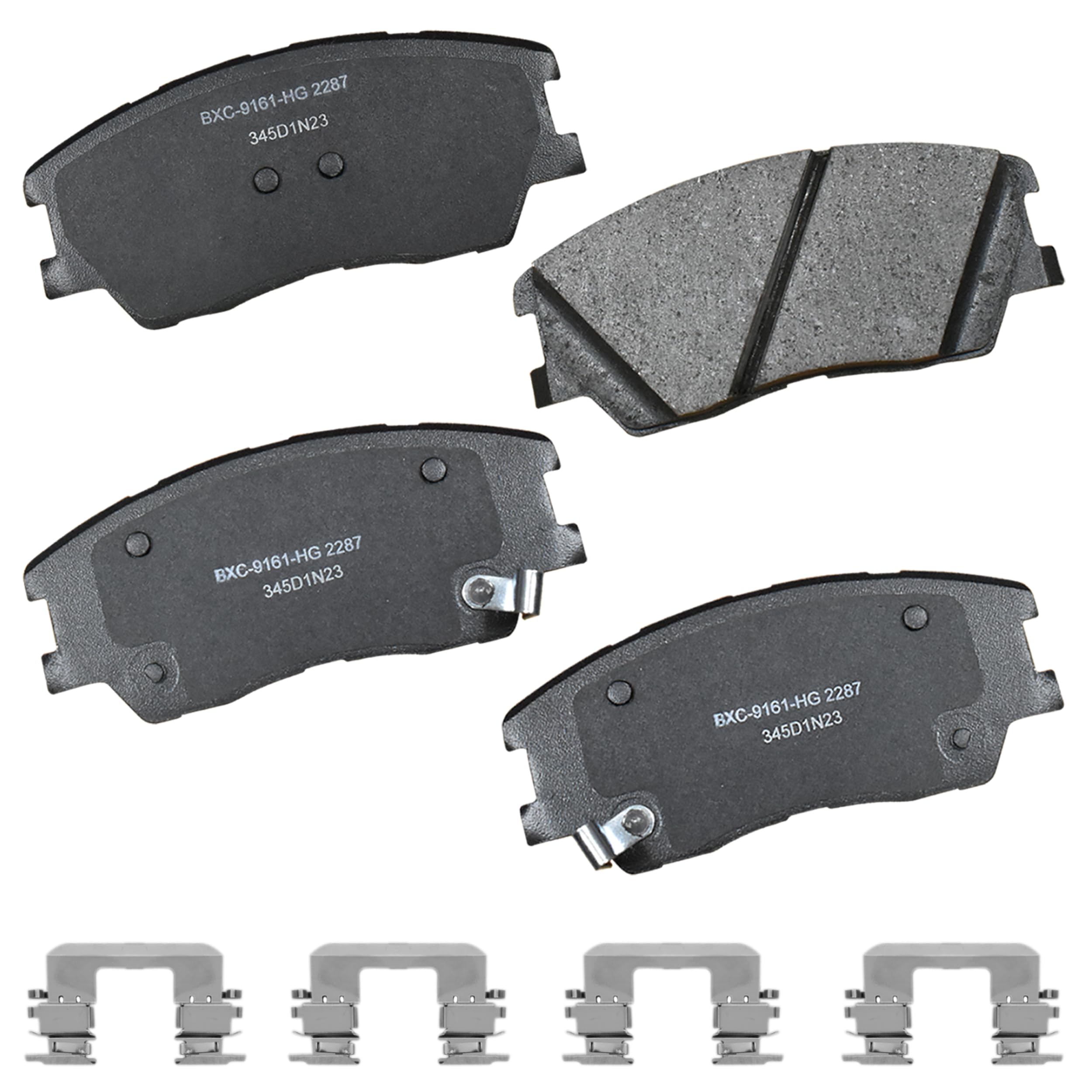 Bendix Premium SBC2287 Ceramic Front Brake Pads for Kia Soul 2022-2020