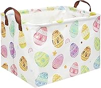 Vista 71 de FXOLCSHE - Canasta rectangular rosa de alpaca, canasta de lavandería impermeable plegable para guardería, canasta de juguetes para habitación