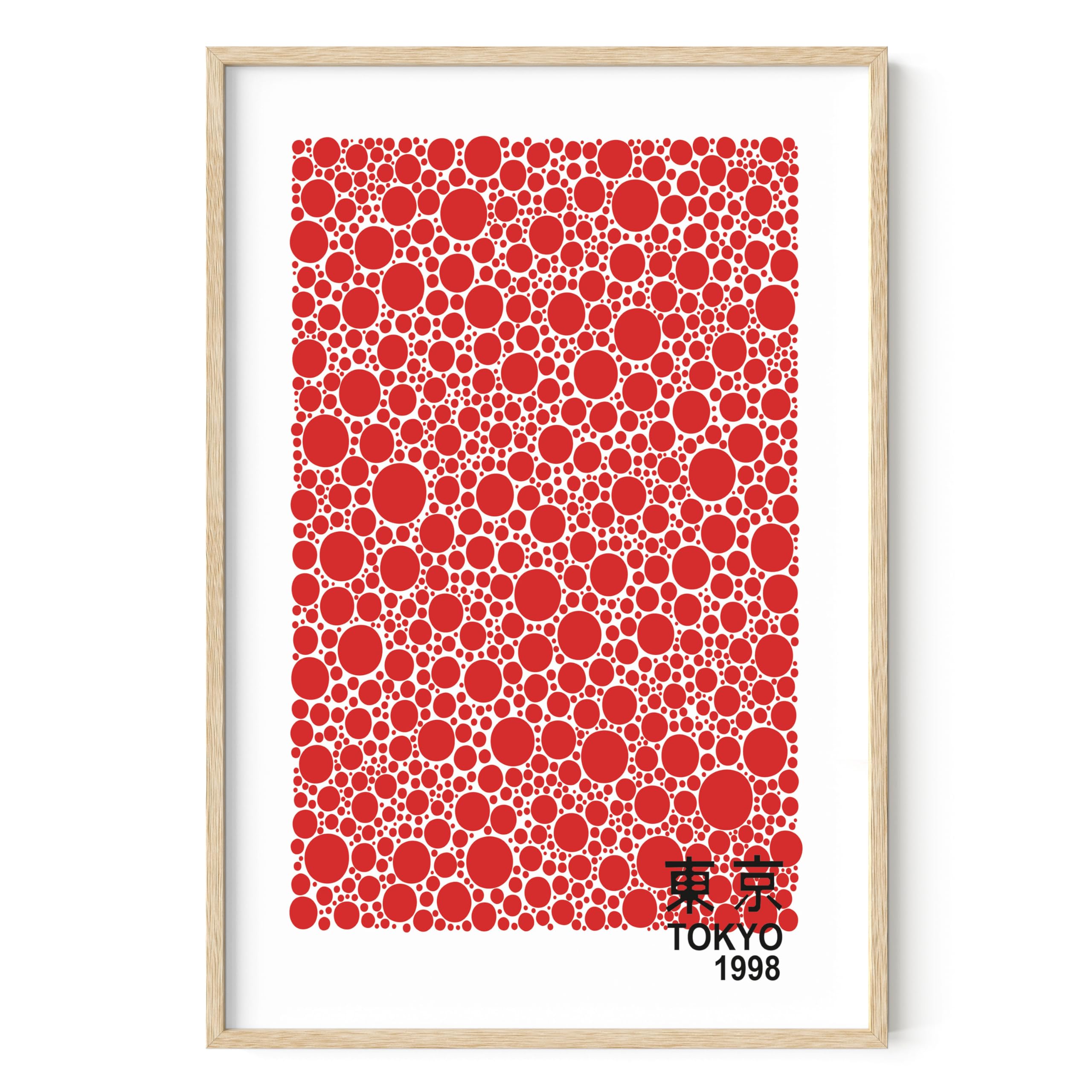 アート・デザイン・音楽 TOILETPAPER Red Edition Amazon.com: HAUS AND HUES Japandi Wall Art - Red Yayoi