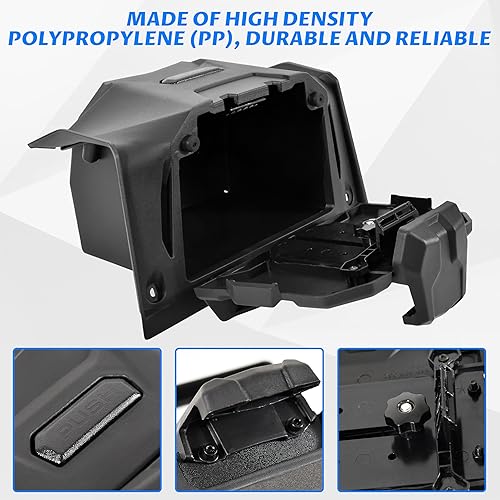 Miniatura 3 de SAUTVS Soporte de tableta para Polaris RZR XP 1000/Turbo/RZR Trail/900 2019-2023, soporte deportivo para tableta con accesorios de caja de