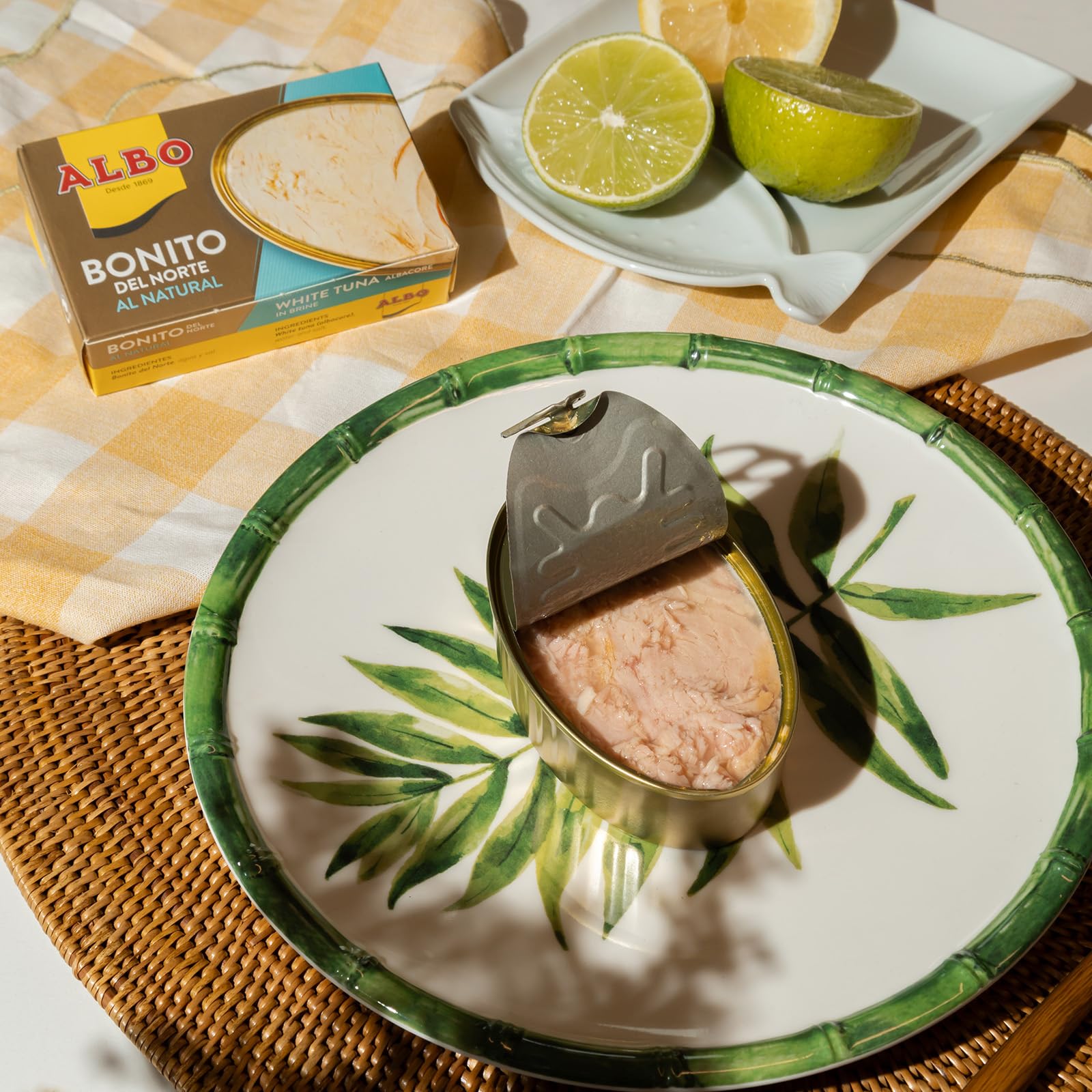 Albo Conserva de Bonito del Norte al Natural, 112 g
