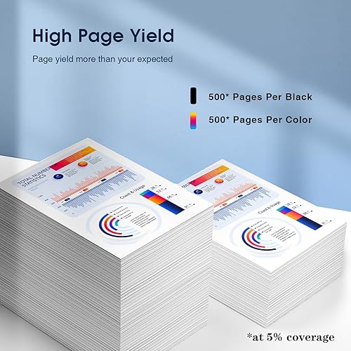 Miniatura 4 de LC401XL - Cartuchos de tinta para impresora Brother LC401 LC401XL, funcionan con cartuchos de tinta Brother MFCJ1010DW MFC-J1010DW MFC-J1170DW