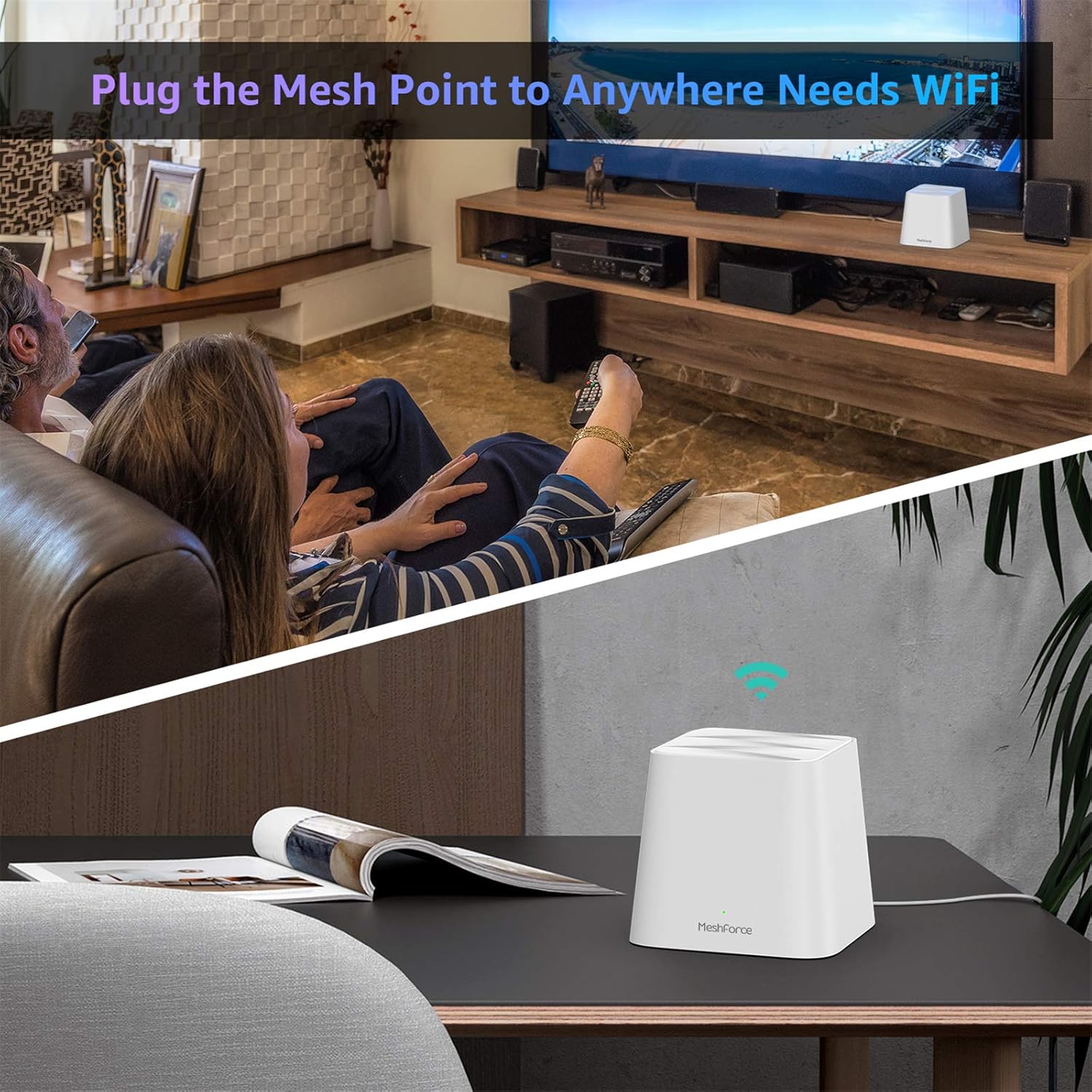 Prоduсt Dеаl Meshforce M1 Mesh WiFi System, Whole Home WiFi Performance, WiFi Router Replacement, Max Wireless Coverage 6+ Rooms, Easy to Setup, Parental Control (3 Pack) Lіmіtеd Stосk Meshforce M1 Mesh WiFi System, Whole Home WiFi Performance, WiFi Router Replacement, Max Wireless Coverage 6+ Rooms, Easy to Setup, Parental Control (3 Pack)