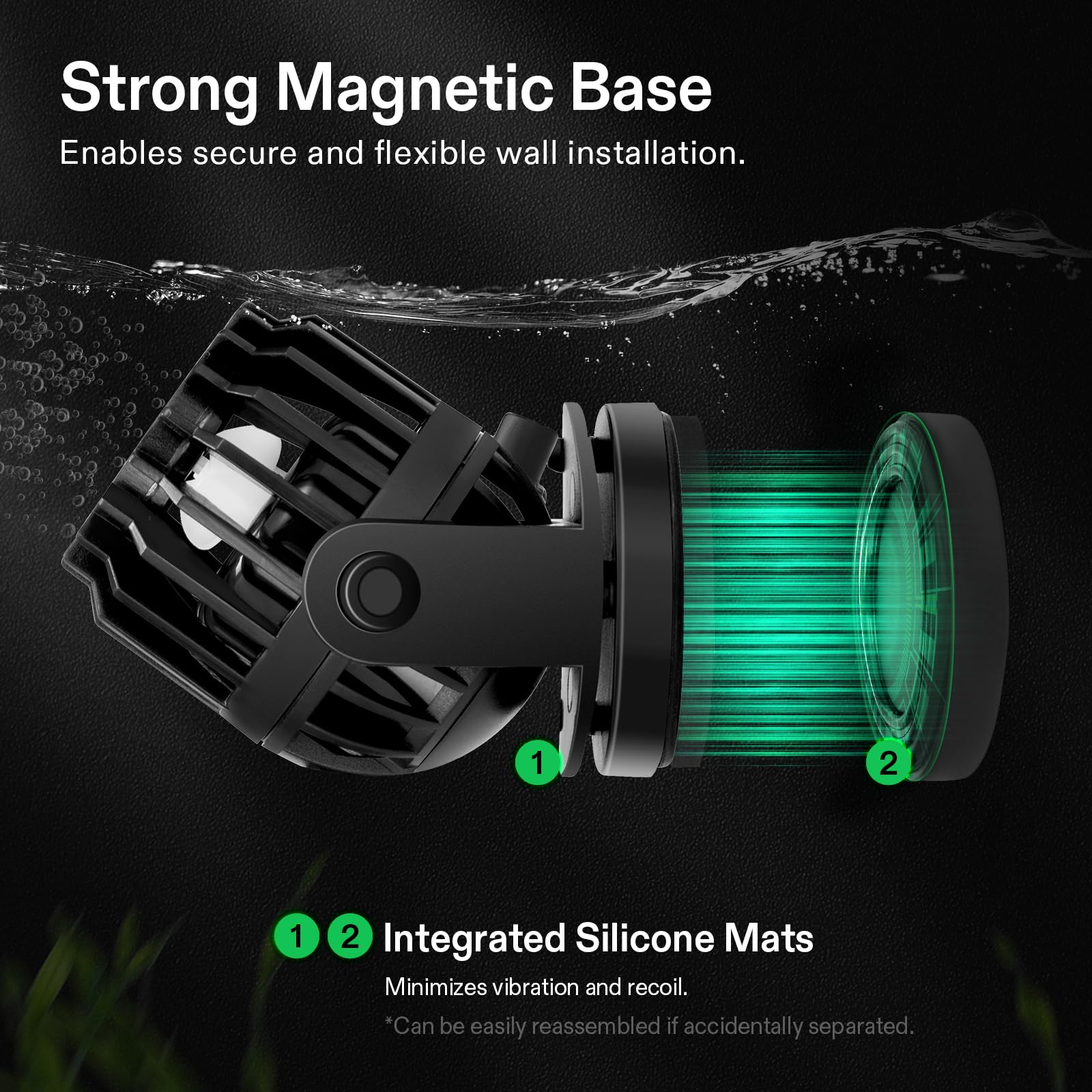 Amazon.com : VIVOSUN Aquarium Wave Maker, 3432GPH 40W Circulation