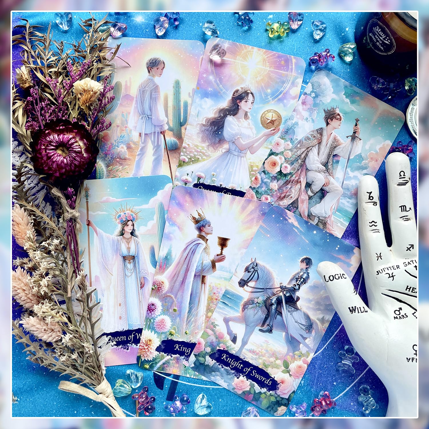 Amazon.co.jp: 【正規品】Flowers and Sparkles Tarot タロットカード