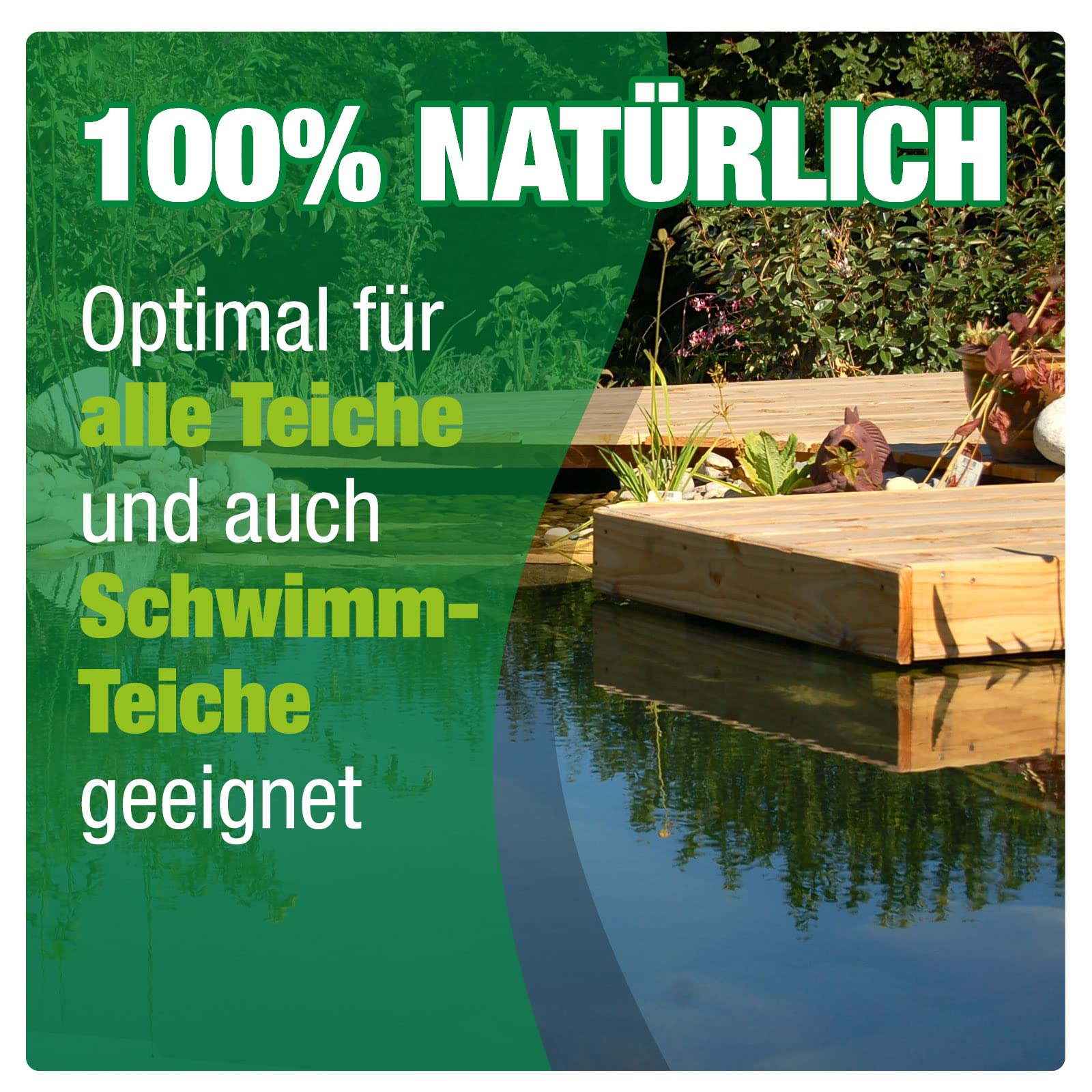 AQUALITY Gartenteich Herbst & Winter Komplett Spar-Set (1. Herbst- & Winterschutz - 2. Teichschutzsalz - 3. AQUABALLS - GRATIS: 4. Regenwasserschutz), Set-Größe:Set 5000