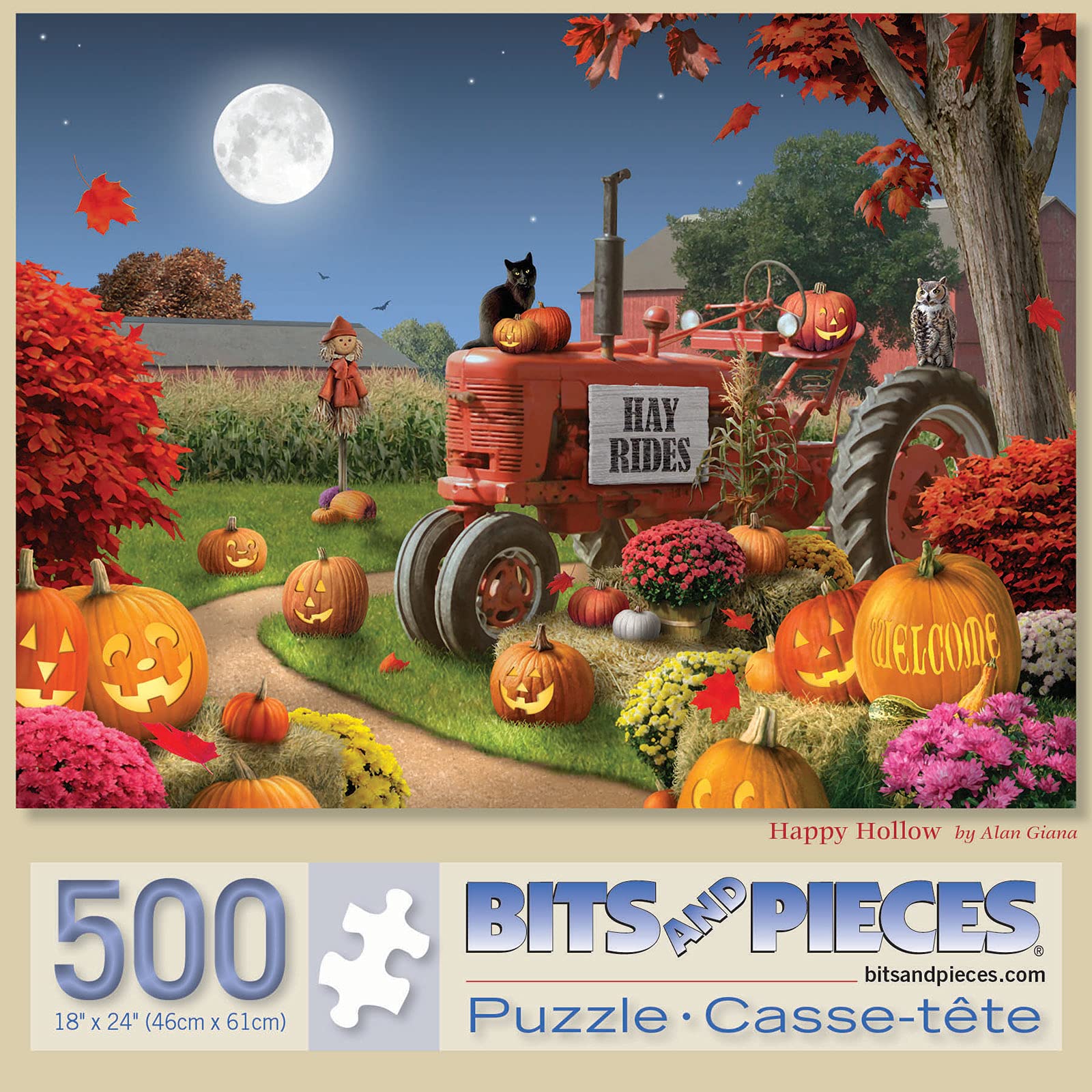 Amazon.com: Bits and Pieces – 500 Piece Jigsaw Puzzle for Adults