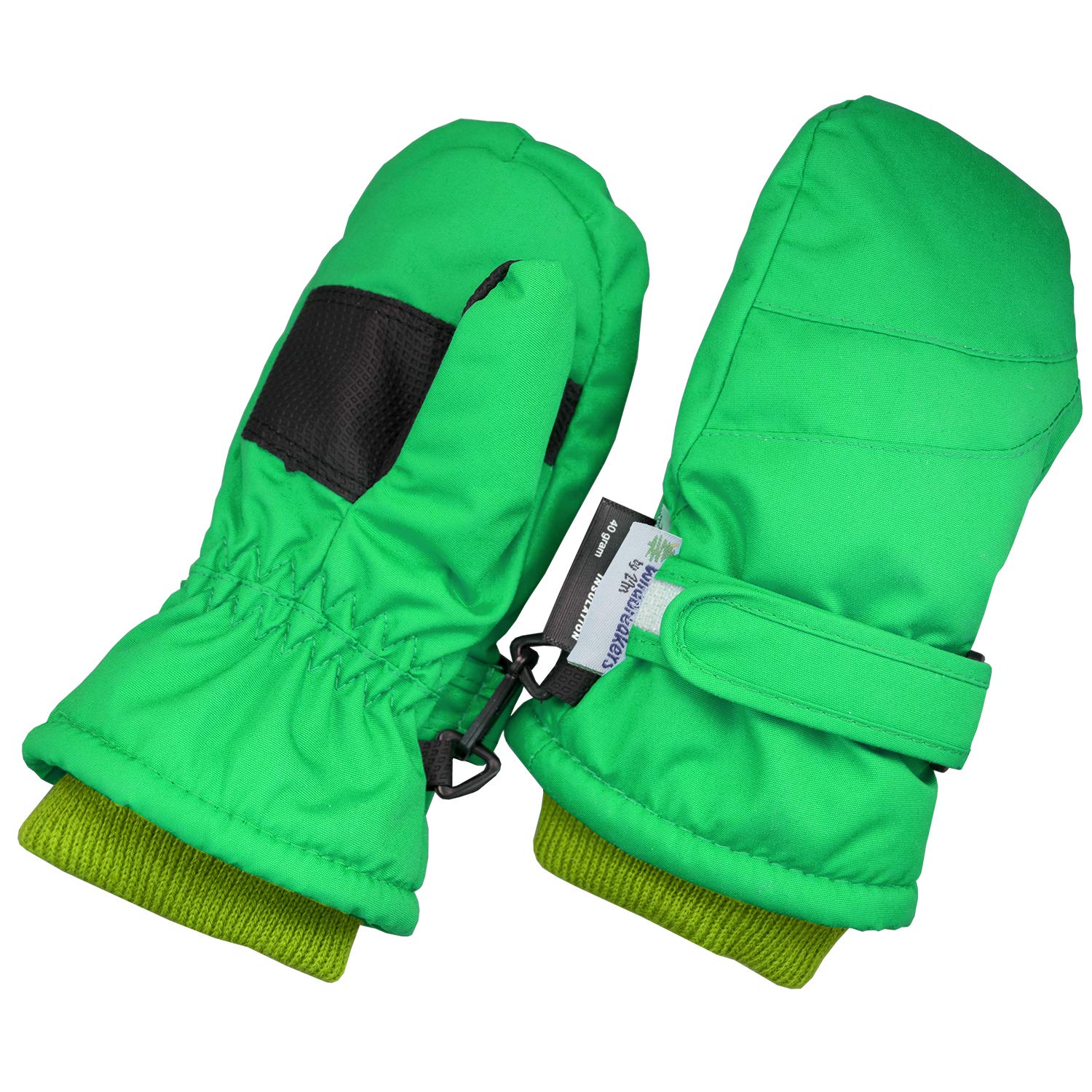 Waterproof Kids Mittens Gloves, 100G 3M Thinsulate Baby Toddler Winter Snow