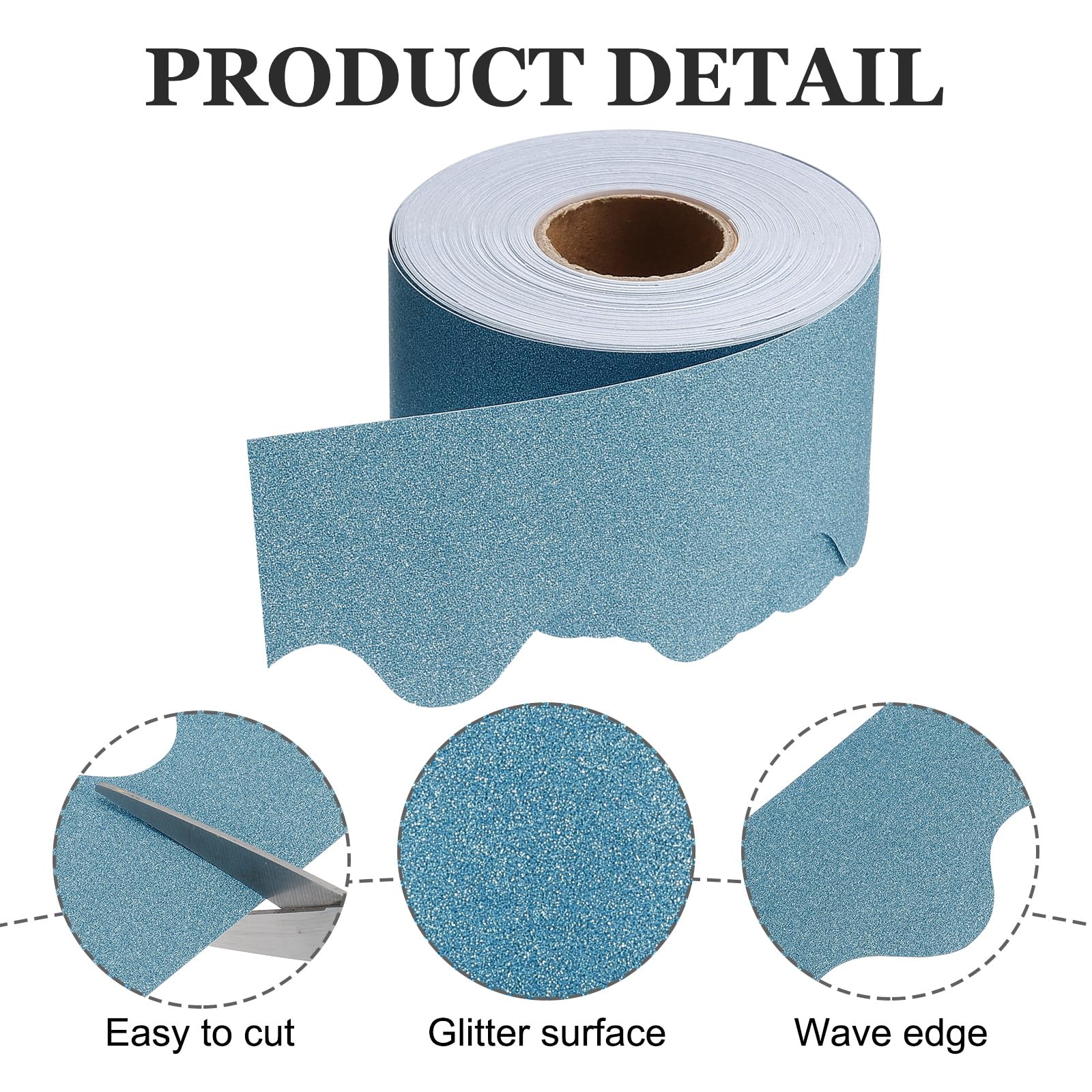 PATIKIL Glitter Bulletin Board Border - Image 3