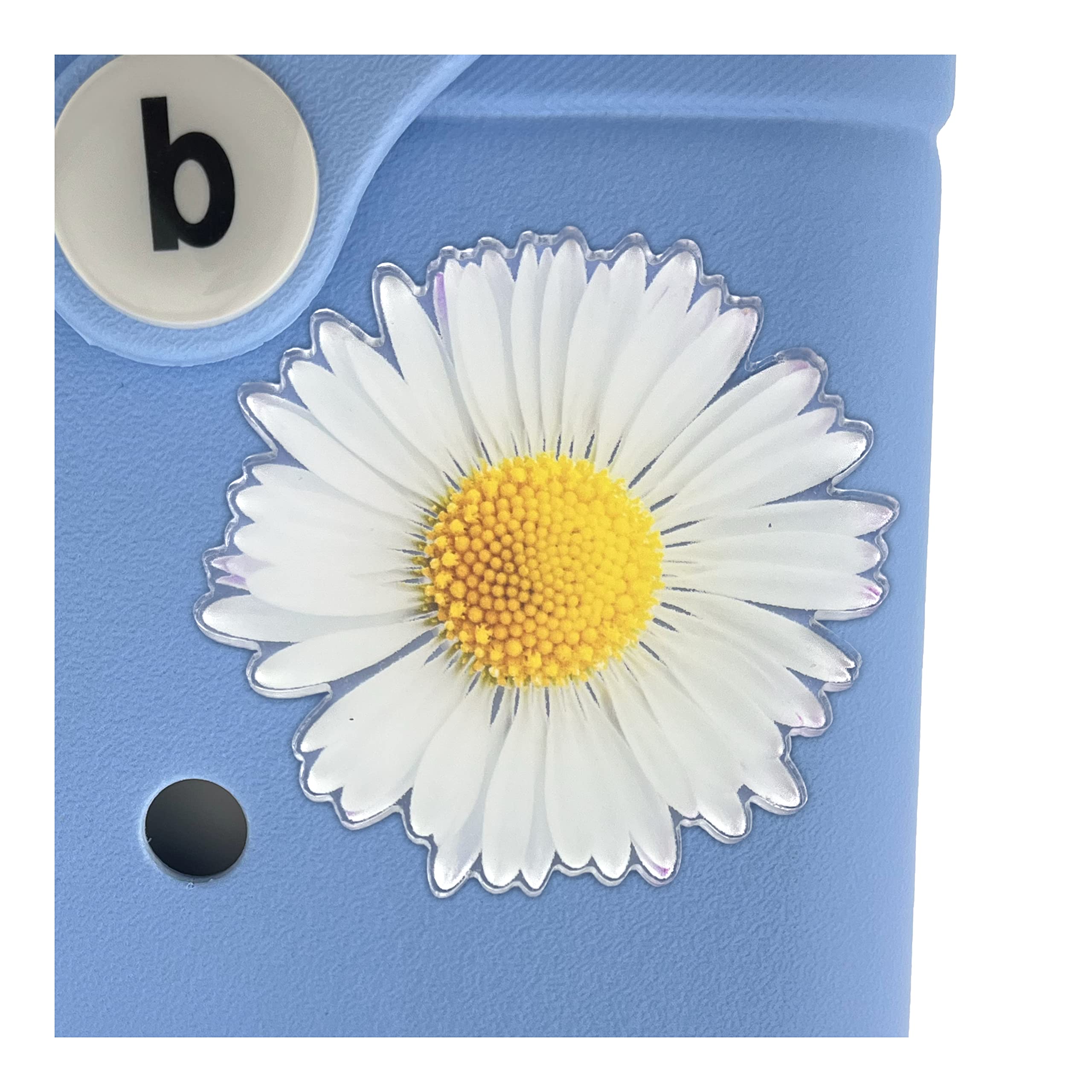 BOGGbeansFlower Charms for Bogg Bag, Simply Southern Totes, and Similar Styles. Acrylic 3" Flower Charm Accessories for Beach Totes