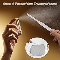 Vista 5 de 200 tiras de prueba de perfume, tiras blancas de primera calidad, fuertes absorbentes para perfumes, colonias, aceites esenciales y aromas