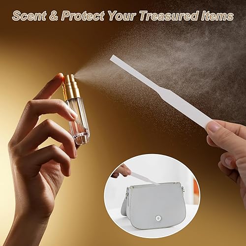 Miniatura 5 de 200 tiras de probador de perfume, tiras de prueba de fragancia desechables