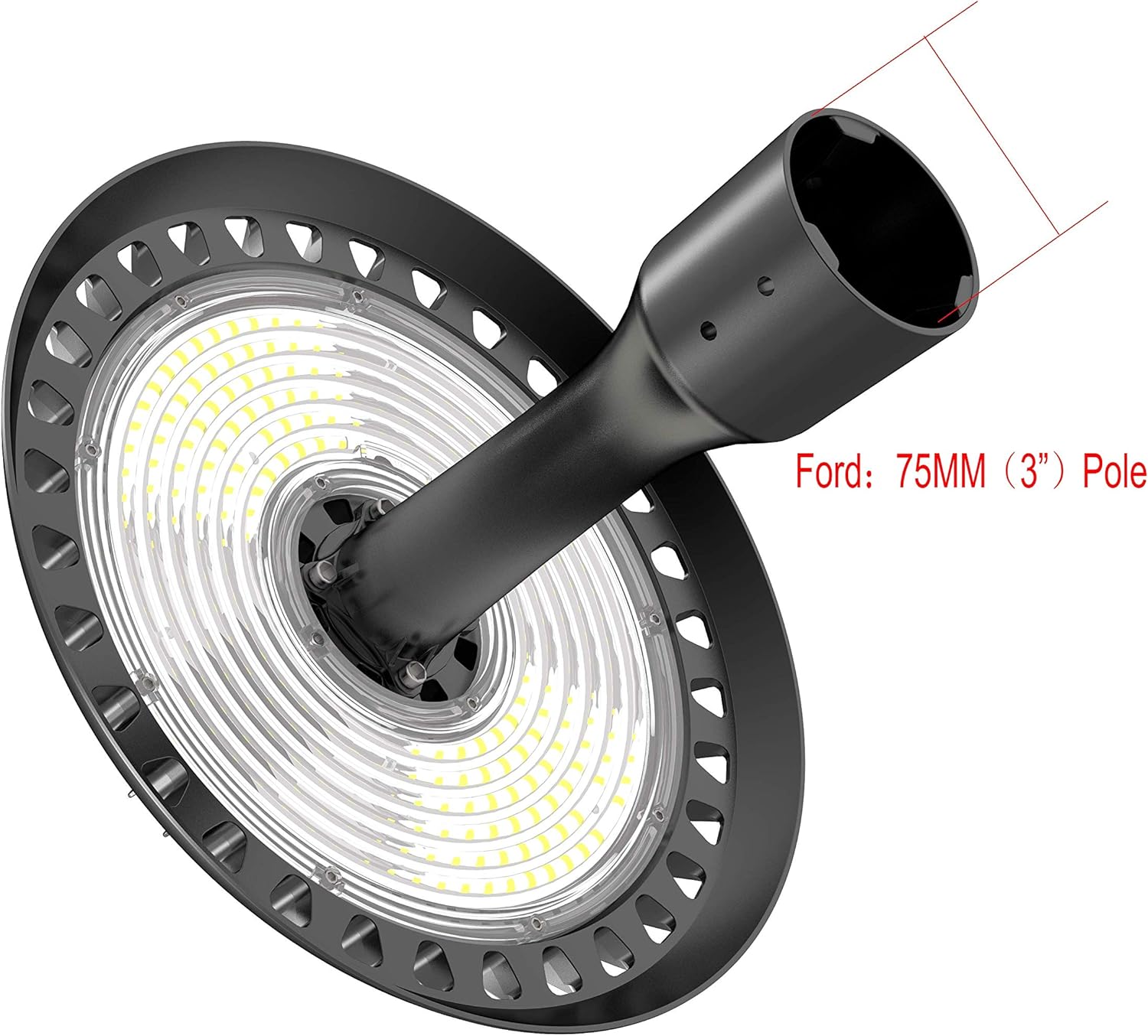 One-Day Sale: Up to 40% Off CYLED Post Top Light 100W LED Circular Area Light 13000Lm 5500K Pure White (300W Equivalent) Garden Pole Lights Outdoor Post Top Lamps Lamp Top Pathway Pole Light Fixture for Street Yard Garden Buy 1 get 1 CYLED Post Top Light 100W LED Circular Area Light 13000Lm 5500K Pure White (300W Equivalent) Garden Pole Lights Outdoor Post Top Lamps Lamp Top Pathway Pole Light Fixture for Street Yard Garden