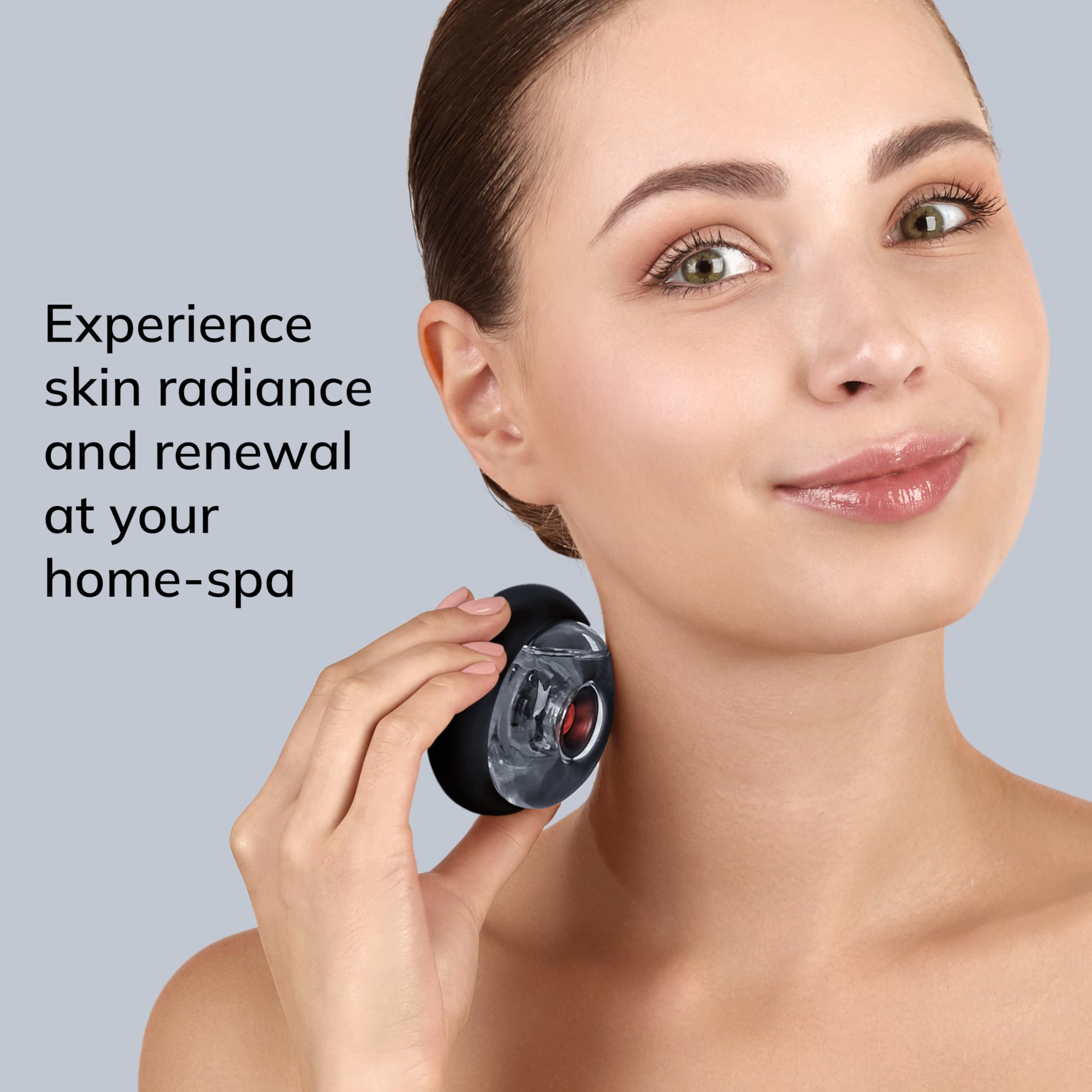 Sonic Cool & Warm Face & Body Massager | 9 in 1 | Masażer elektryczny | Twarz i ciało | Chłodzenie i ogrzewanie bez baterii | Ujędrnia, relaksuje i zmniejsza obrzęki | SmartSonic Pulsations
