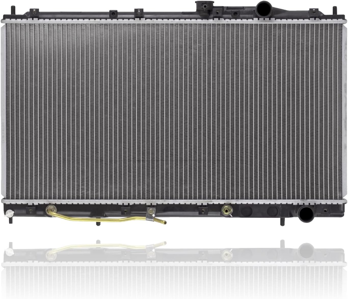Radiator - Koyorad Compatible/Replacement for 1838 94-98 Mitsubishi Galant Automatic L4 2.4/2.5L - Plastic Tank, Copper Brass Core, 2-Row - MR127904