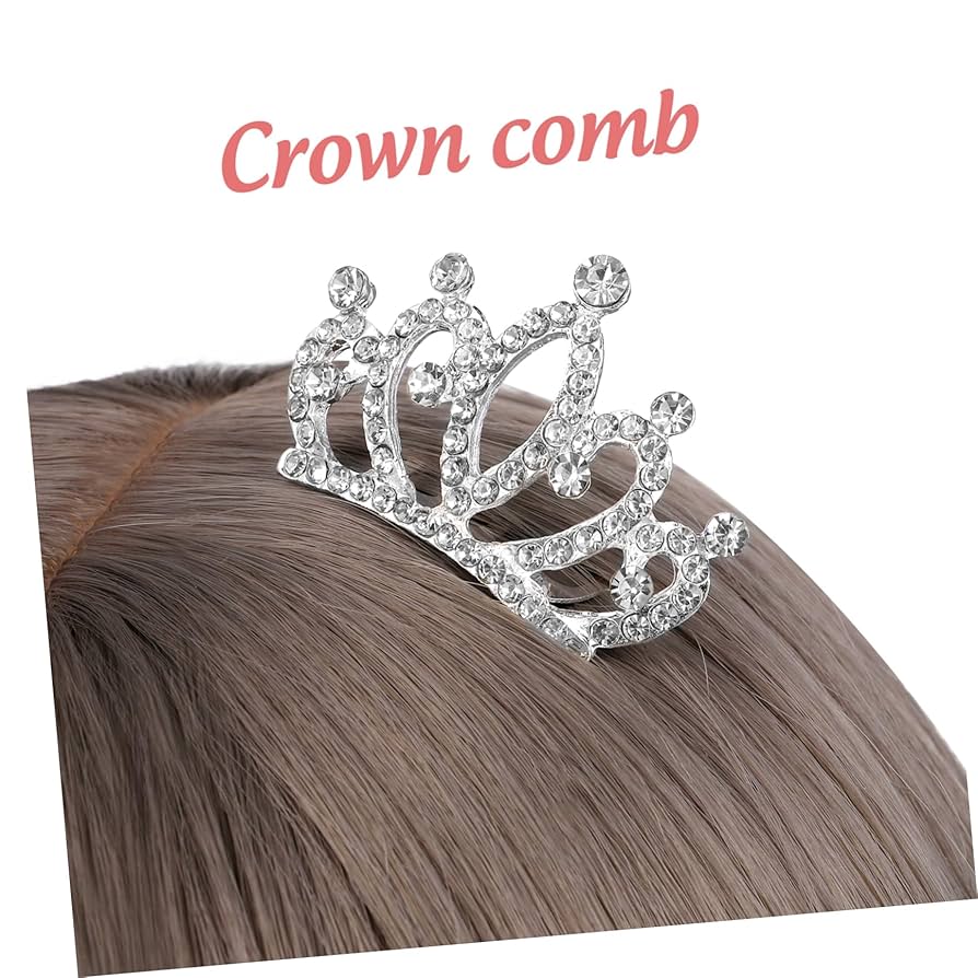 Amazon.co.jp: UKCOCO 4個点 リンストーン ヘアコーム 髪飾り 用