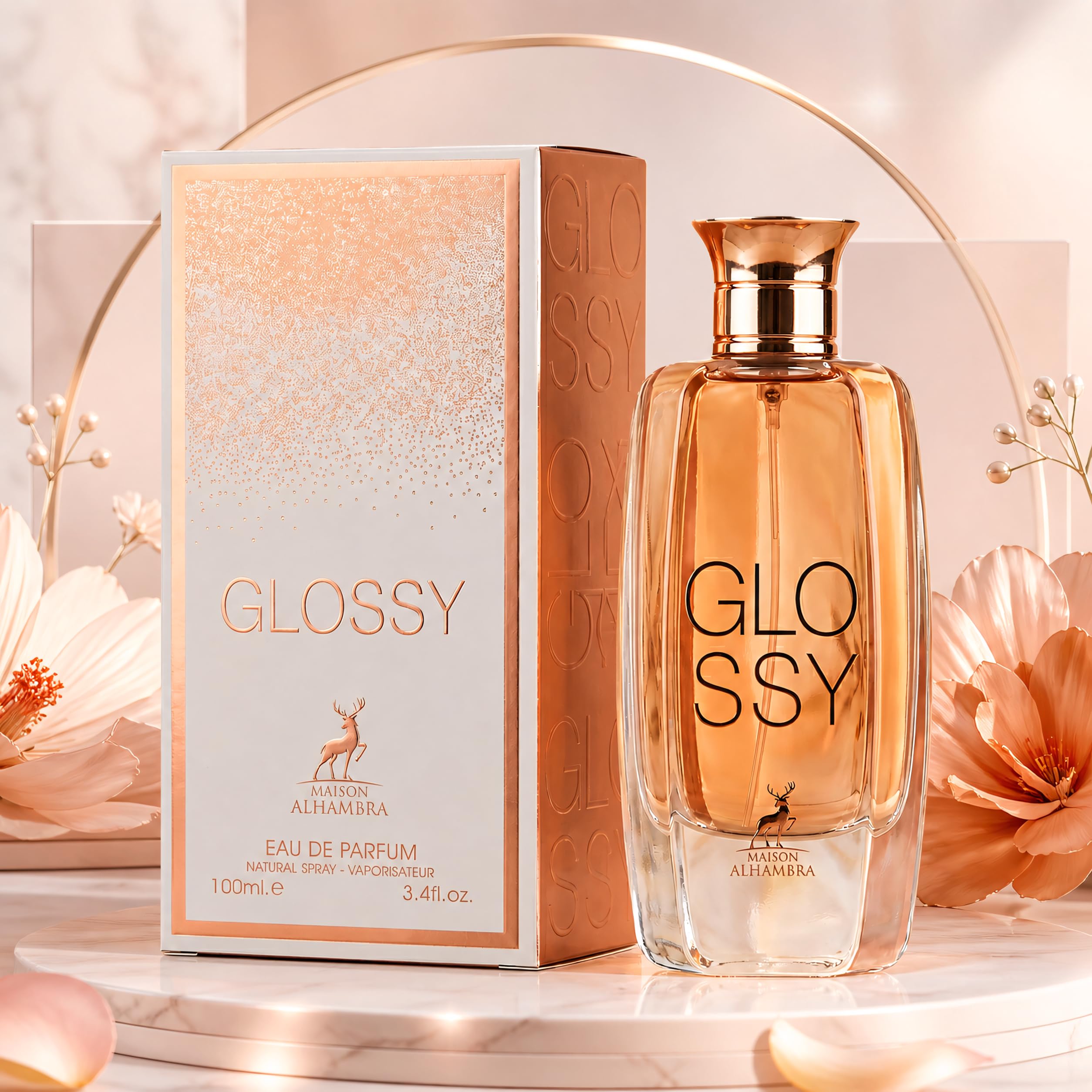 Maison Alhambra Glossy レディース 香水 100 ml Amazon.com : Glossy by Maison Alhambra for Women - 3.4 oz EDP