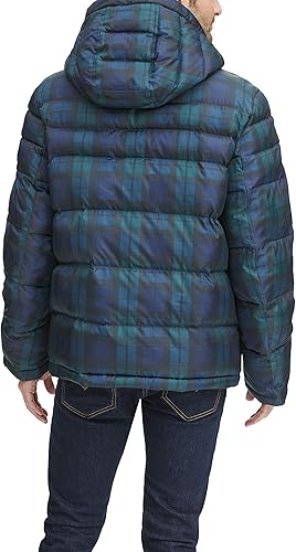 Miniatura 2 de Tommy Hilfiger Men's Hooded Puffer Jacket (Standard and Big & Tall)