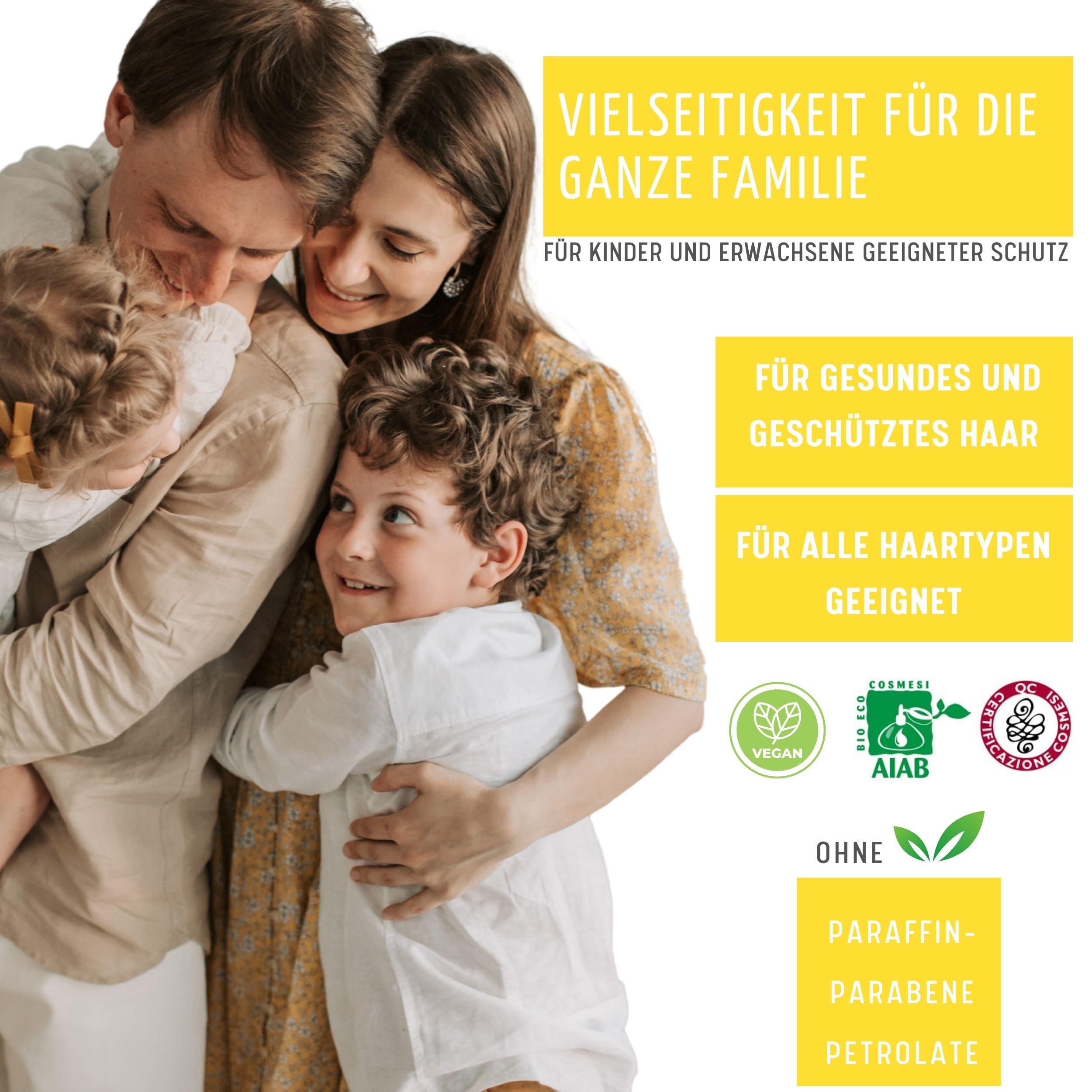 200ml Läuseshampoo und Läusekamm Mit Zertifiziertem Bio Neem öl Läusemittel Für Erwachsene und Kinder Läuse Shampoo - Sanft zur Empfindlichen Haut, Ideal gegen Juckreiz und Nissen Made in Italy