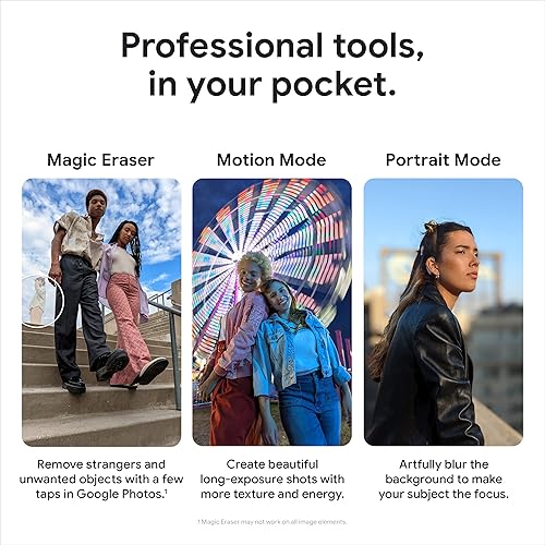 Miniatura 5 de Verizon Google Pixel 6 - 256GB - Negro tormentoso - GA03300-US