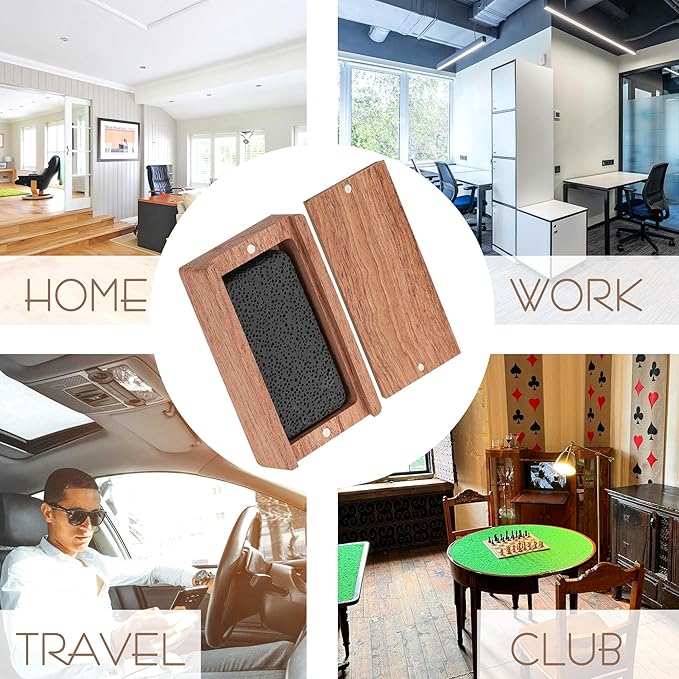 Difusor de Aceites Esenciales de Madera SHIDOW, Compacto y Portátil miniatura 4