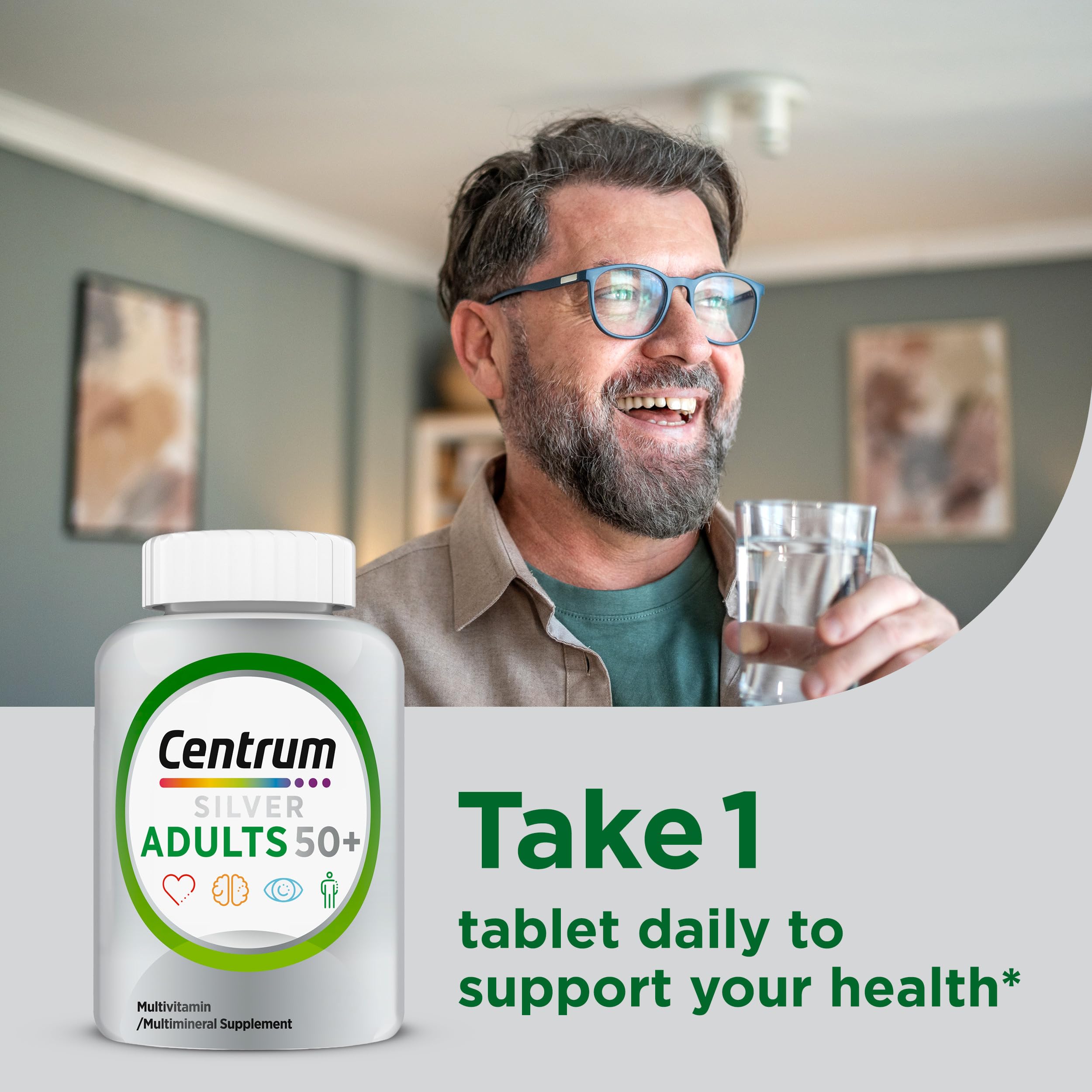 Centrum Silver Multivitamin for Adults 50 and Over, 220 Tablets — Amazon image 4