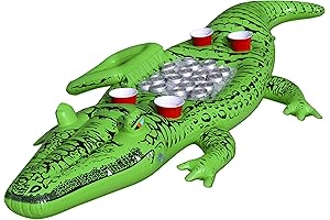 Giant Gator Float: Your Poolside King!
