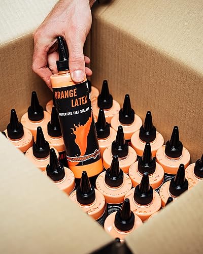Miniatura 4 de PMP Látex naranja - Sellador líquido sin cámara para neumáticos. Sellador sin cámara súper eficaz hecho de látex natural, con bajo contenido de